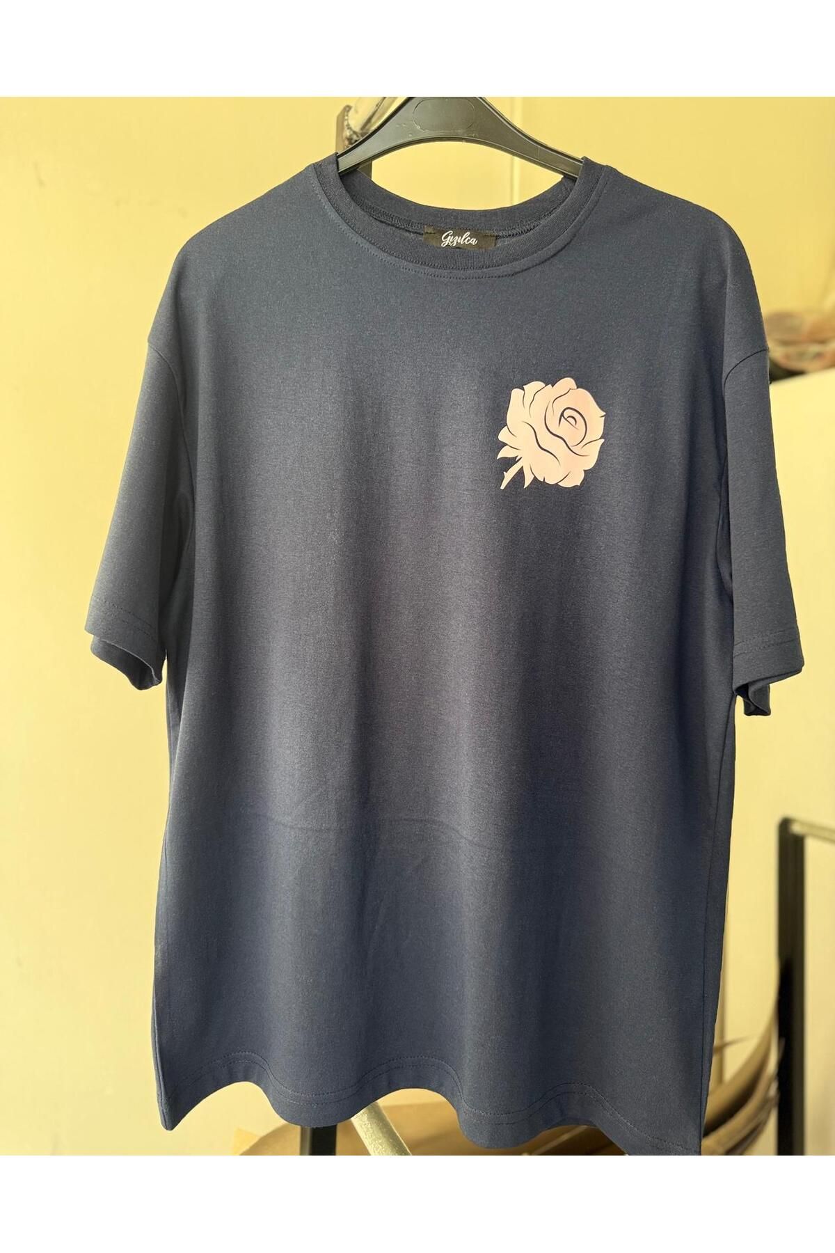 GIZILCA BASKILI T-SHIRT