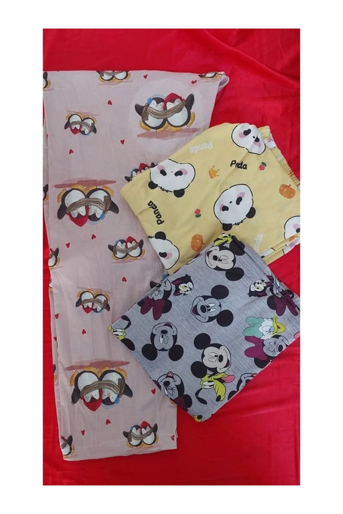 PEMBİŞ HOMEWEAR 3 lü Pijama Altı KOD UZN16