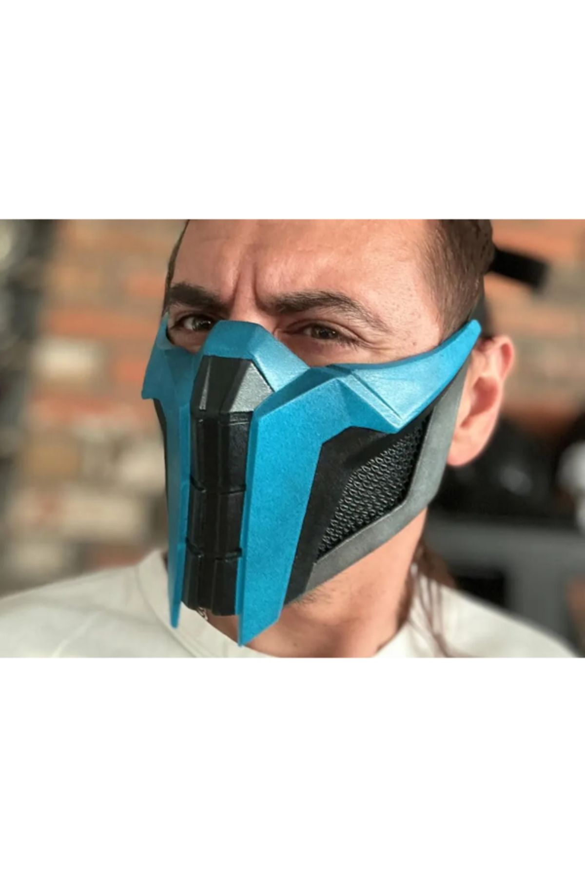 3d model s MK11 Sub-Zero Maskesi - Endless Winter Tasarımı – Özgün 3D Baskı