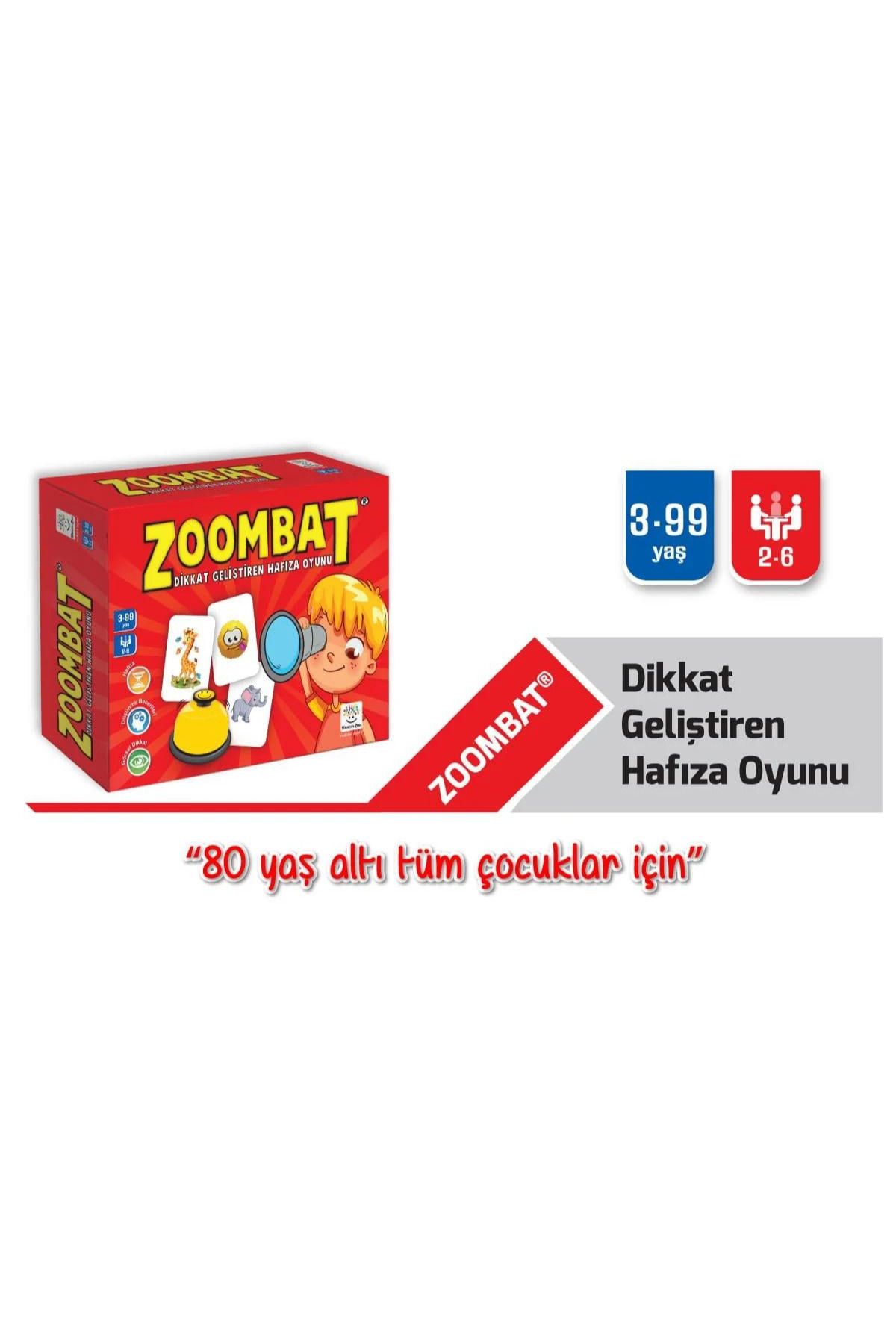 YÜKSELEN ZOOMBAT DİKKAT GLİŞTİREN HAFIZA OYUNU 3+ YAŞ