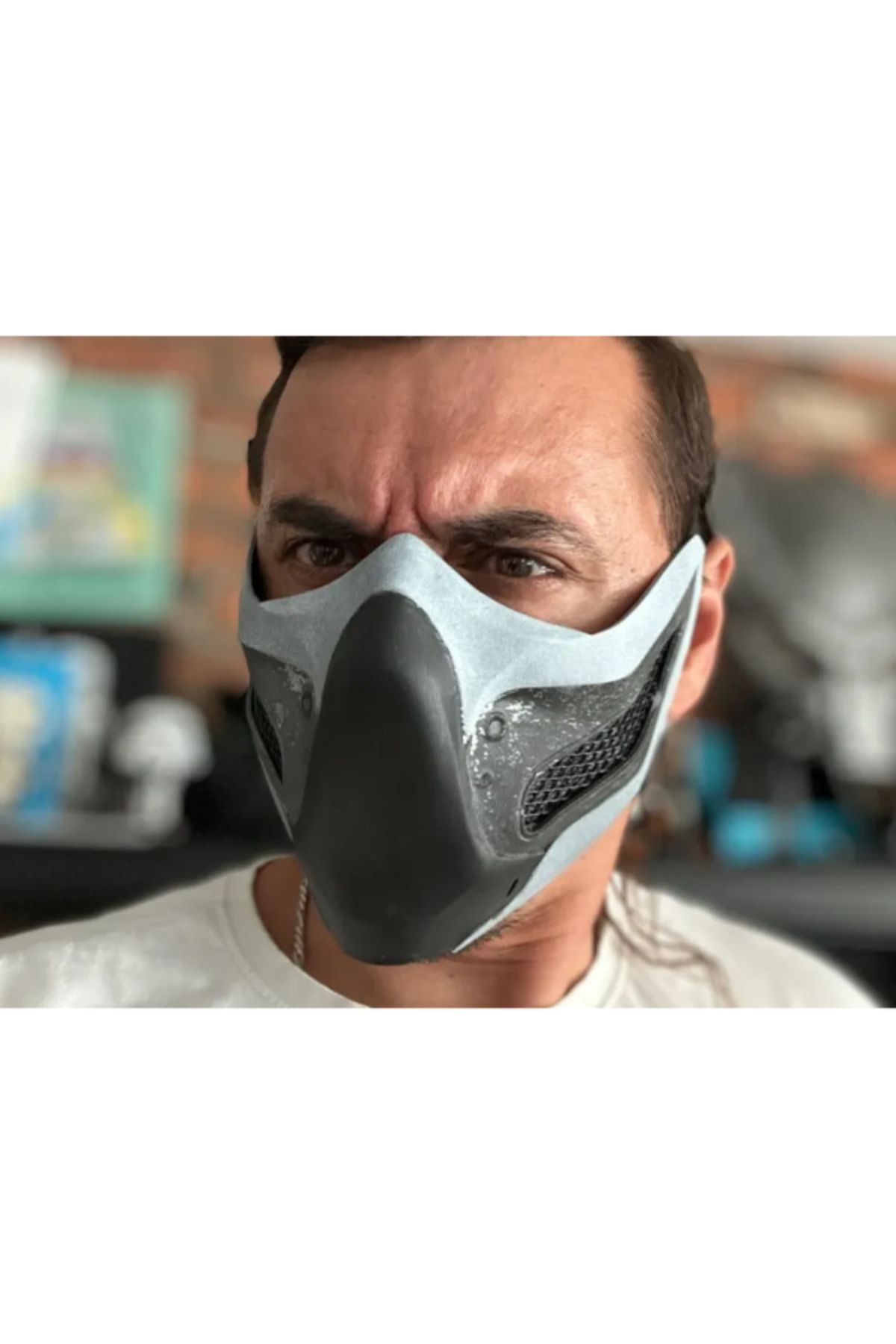 3d model s MK1 Smoke Maskesi - In the Dark Tasarımı – Özgün 3D Baskı