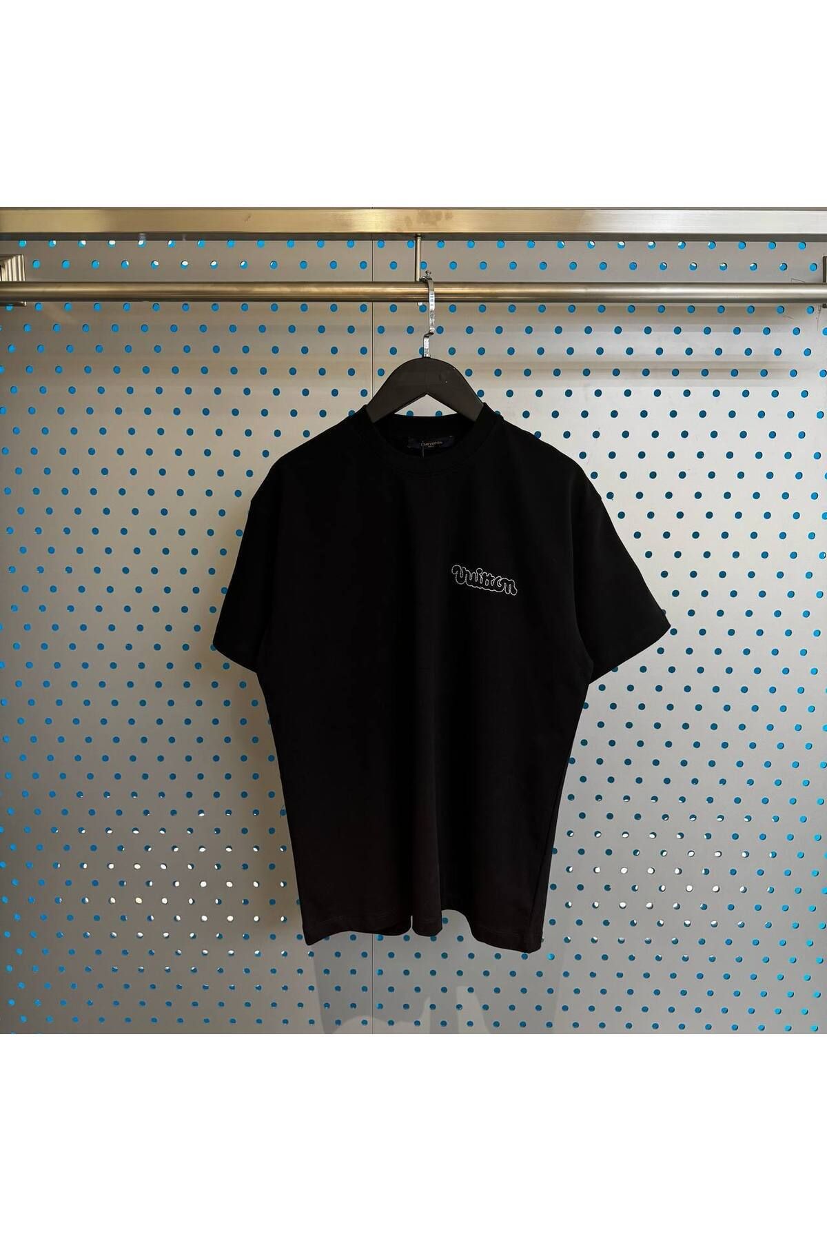 JESSE STORY Kadın Erkek Unisex Özel "Witton" Nakış Tasarım T-shirt