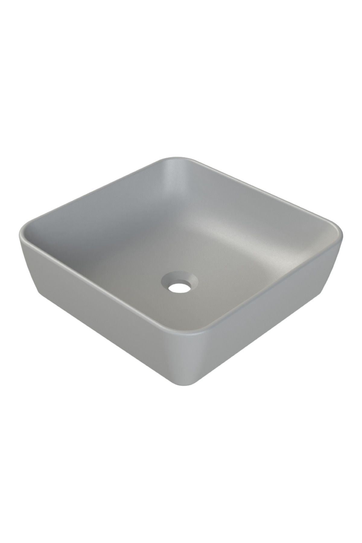 Turkuaz MAT GRİ ONE 46X46 CM LAVABO