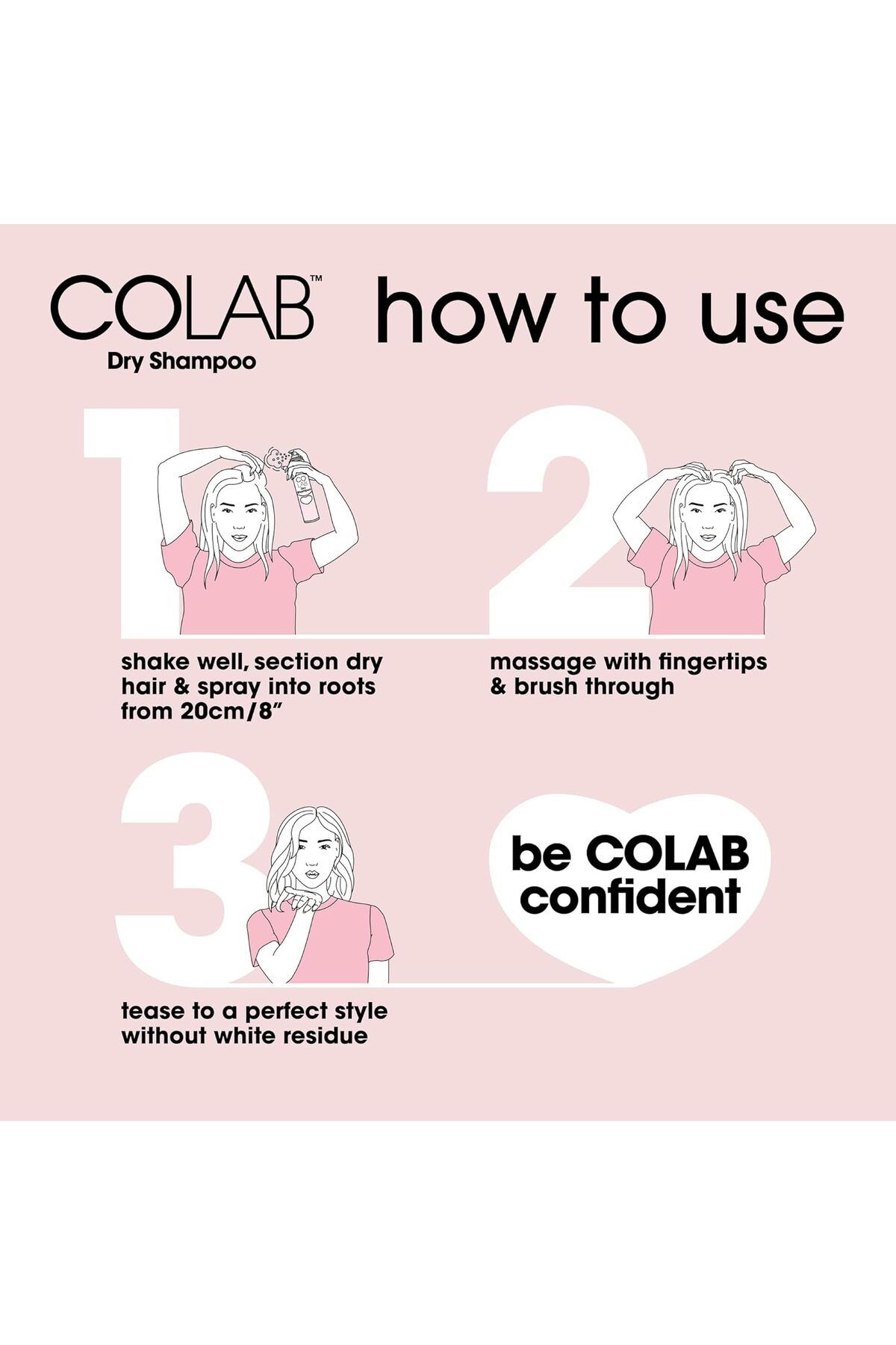 Colab-كولاب - شامبو دريمر الجاف، 200 مل، عبوة واحدة 9