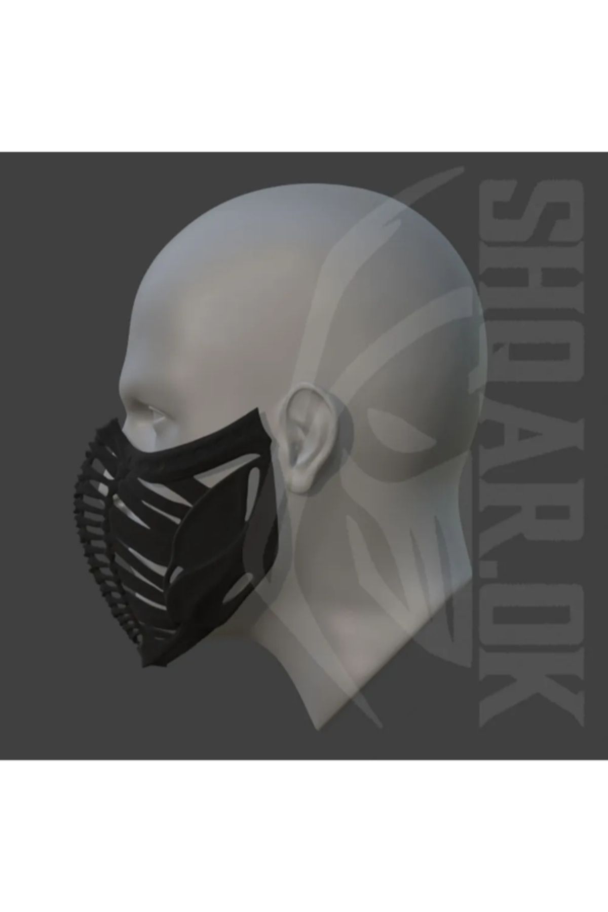 3d model s-Noob Saibot Mask |   Mortal Kombat Mk1 Design 3
