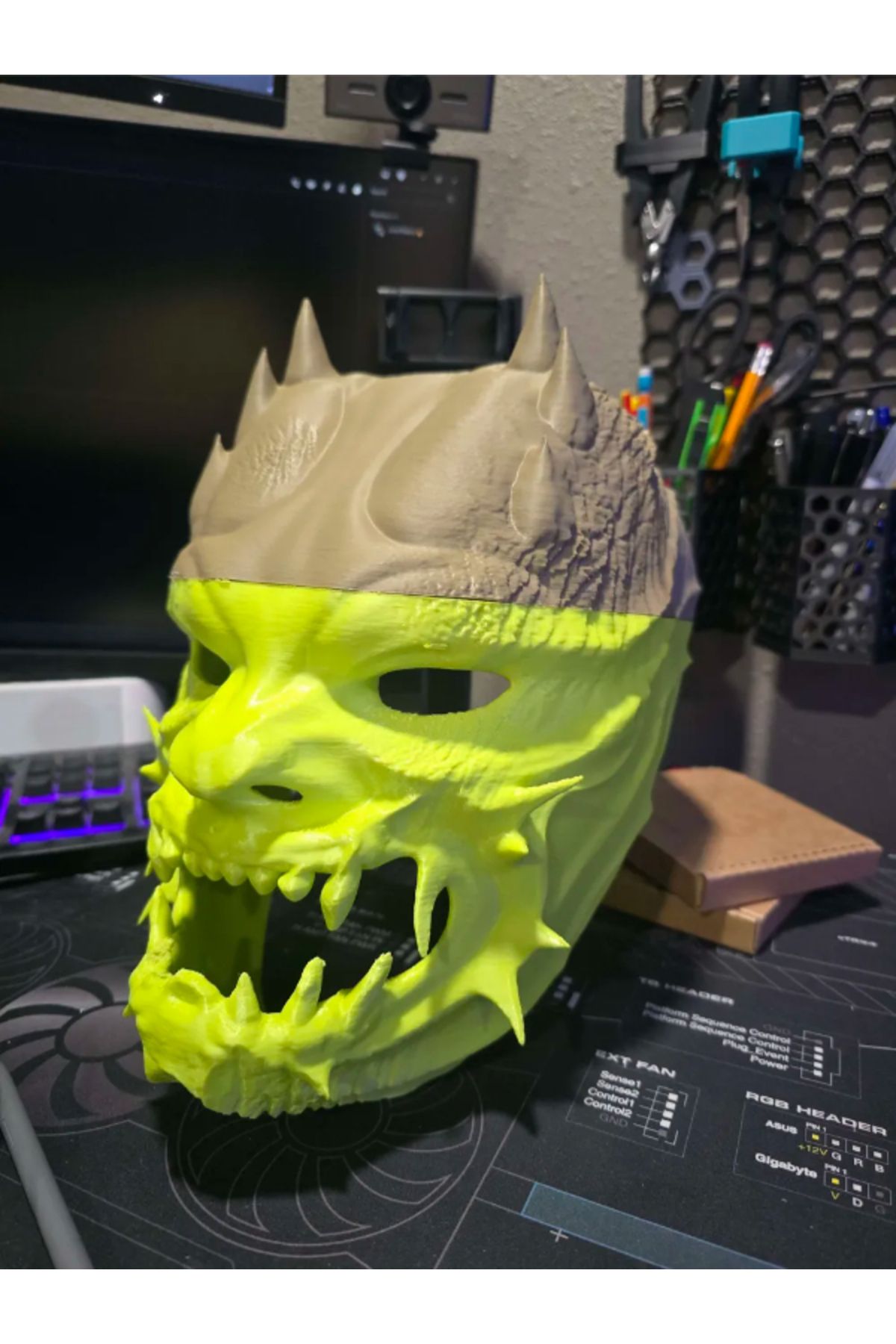 3d model s-Great Demon Oni Mask – Original Design 3D Printing 2