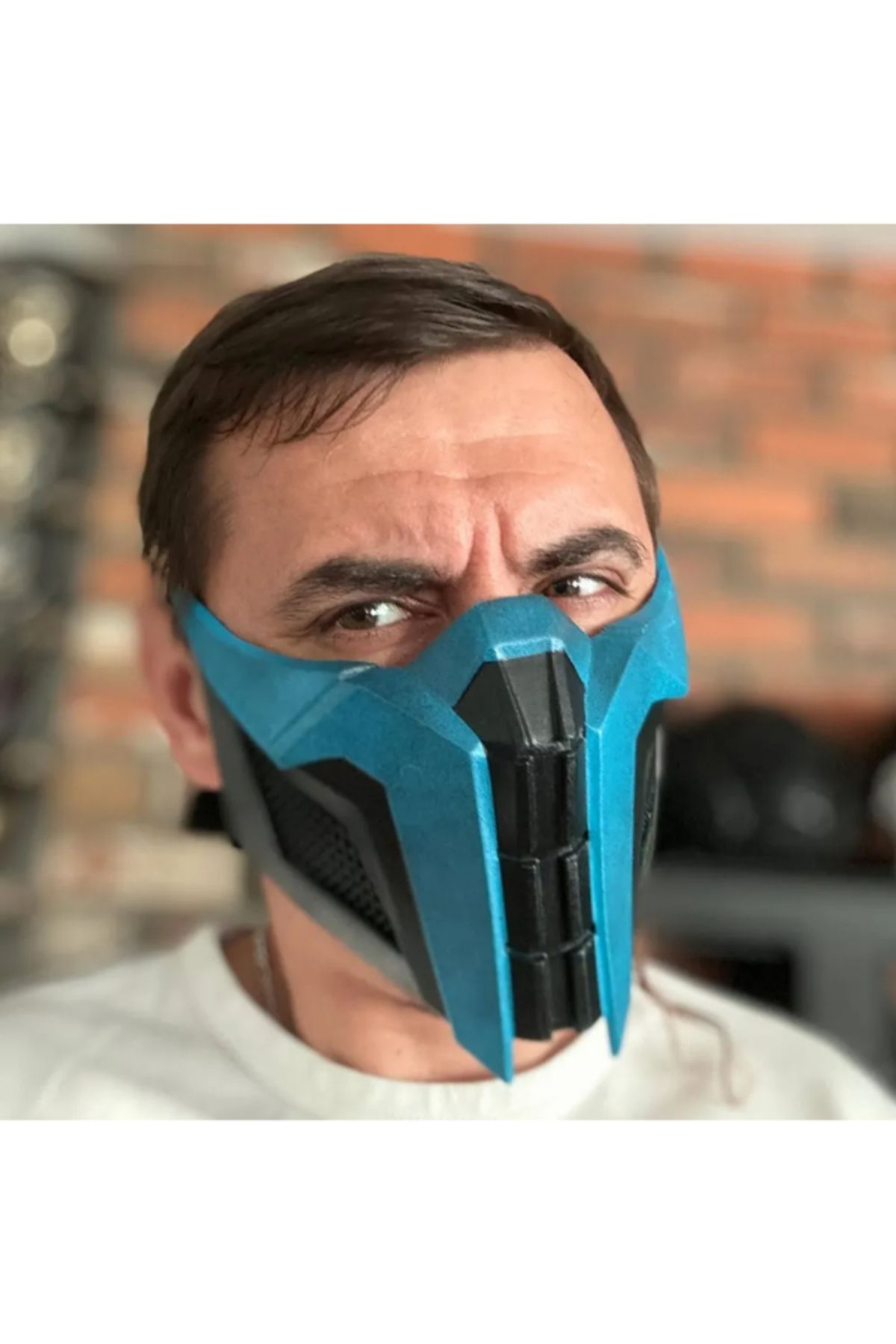3d model s-Mk11 Sub-Zero Mask - Endless Winter Design – Original 3D Print 2