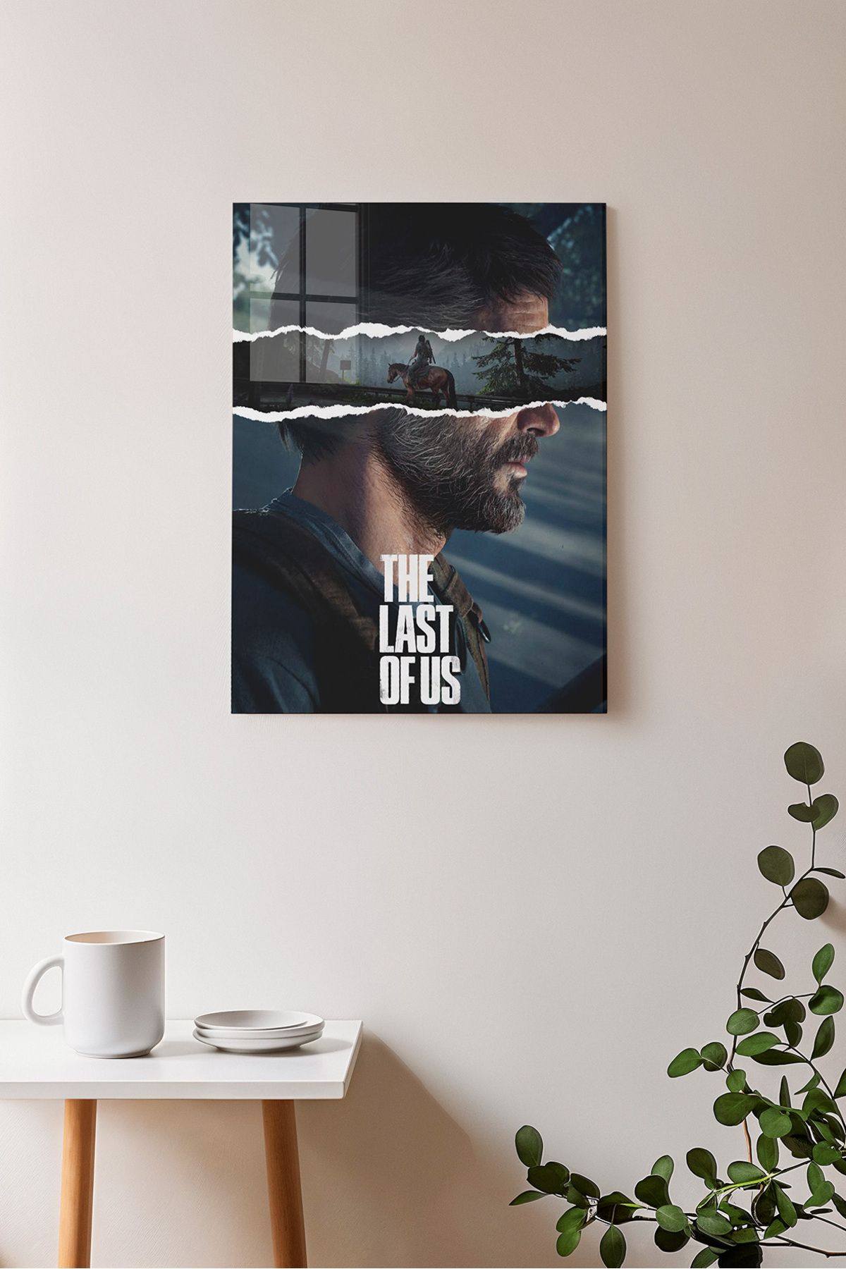 Ayabak Metal Poster The Last Of Us Joel - Dekoratif - Hediyelik Çerçevesiz Tablo