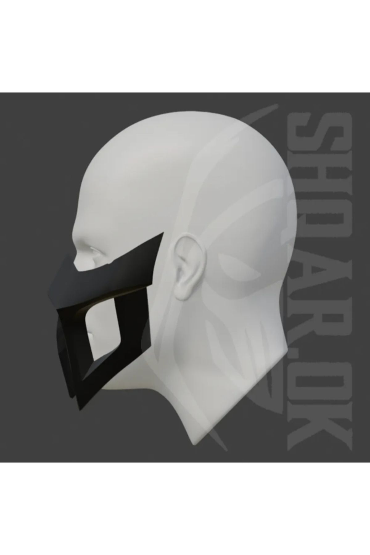 3d model s-Mk11 Noob Saibot Mask - Classic Design – Original 3D Print 3