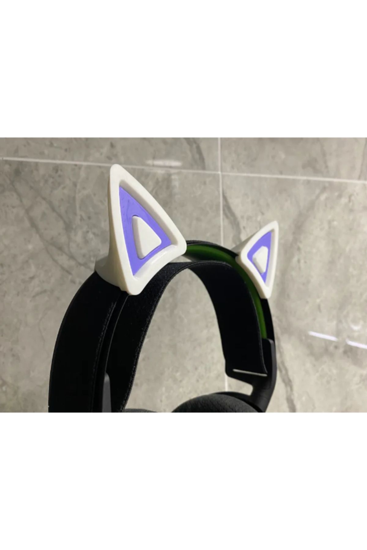 NOMOTHETIC Arctis Kulaklık Kedi Kulakları 3D Baskı Aksesuar