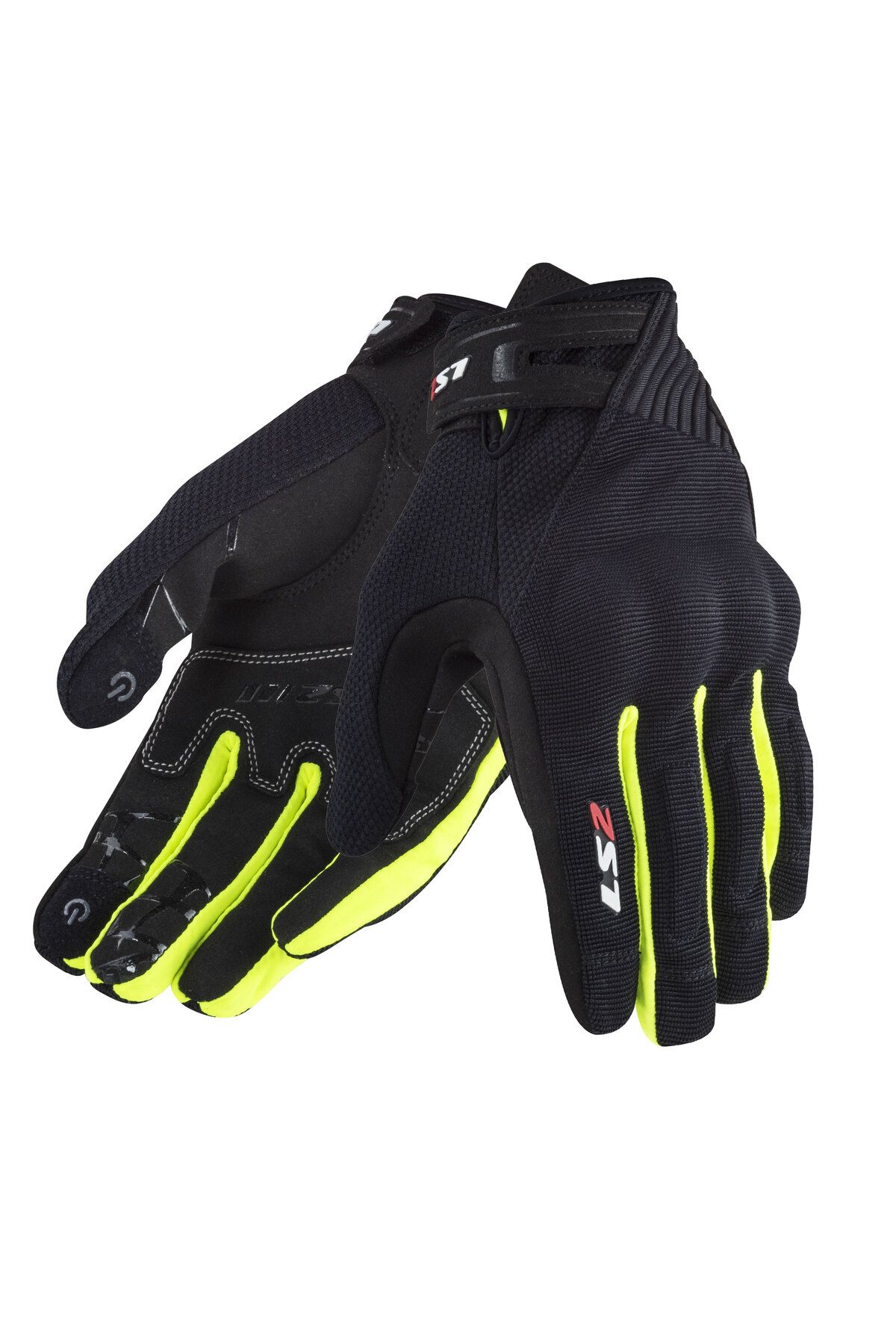 LS2 DART 2 ELDİVEN SİYAH-NEON SARI