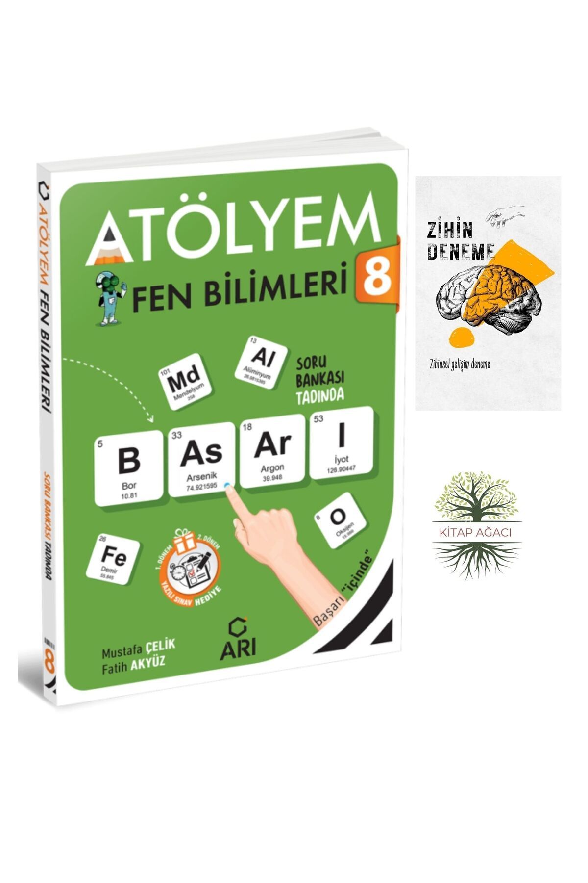 Karma Kitaplar ARI YAYINCILIK 8.SINIF FEN BİLİMLERİ ATÖLYEM +ZİHİNDENEME-AGAC-555
