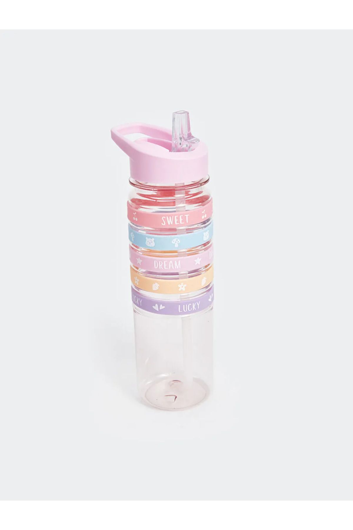 LC Waikiki LCW ACCESSORIES Karişik Pipetli Çocuk Suluk 630 ml