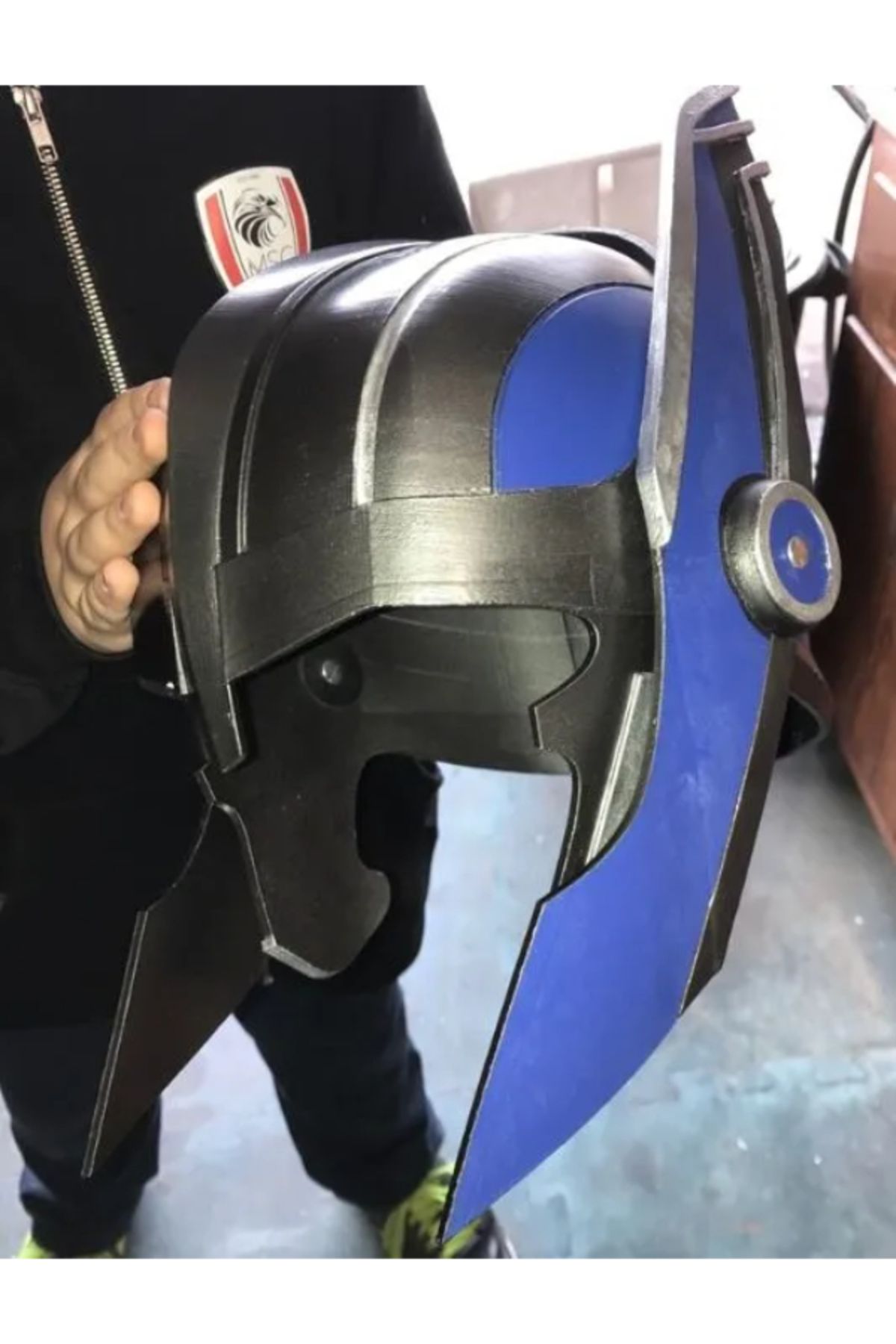 3d model s-Thor Ragnarok Helmet (with Wing Rotation Mechanism) – 3D Printing 3