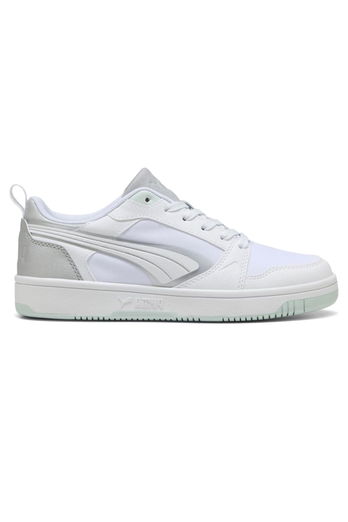 Puma Rebound V6 Low Beyaz Aqua Metal Kadın Spor Ayakkabı 40038901