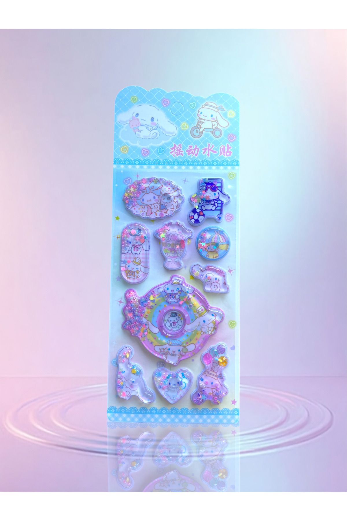 CNBYs SANRIO SULU SİMLİ 3 BOYUTLU STİCKER