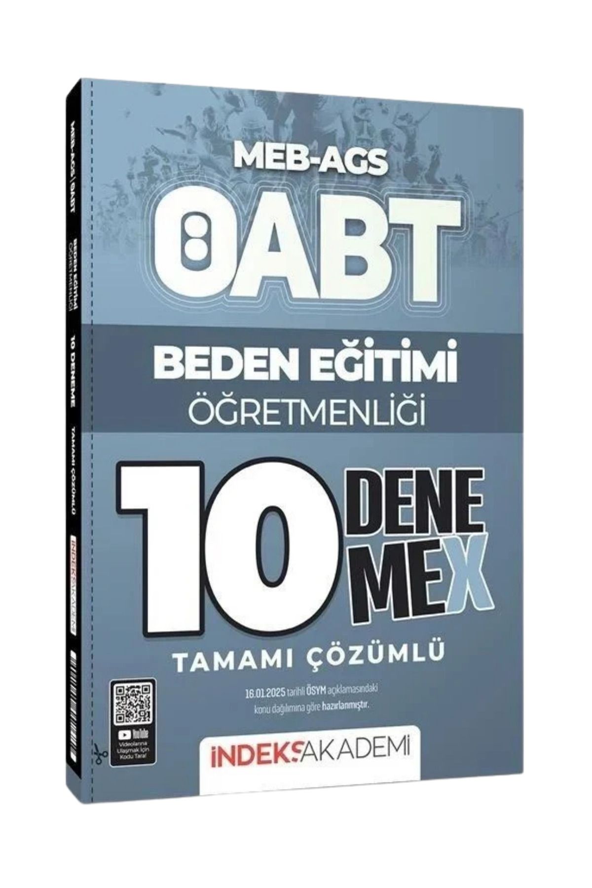 İndeks Akademi ÖABT MEB-AGS Beden Eğitimi Öğretmenliği Tamamı Çözümlü 10 DenemeX-YEP YENİ