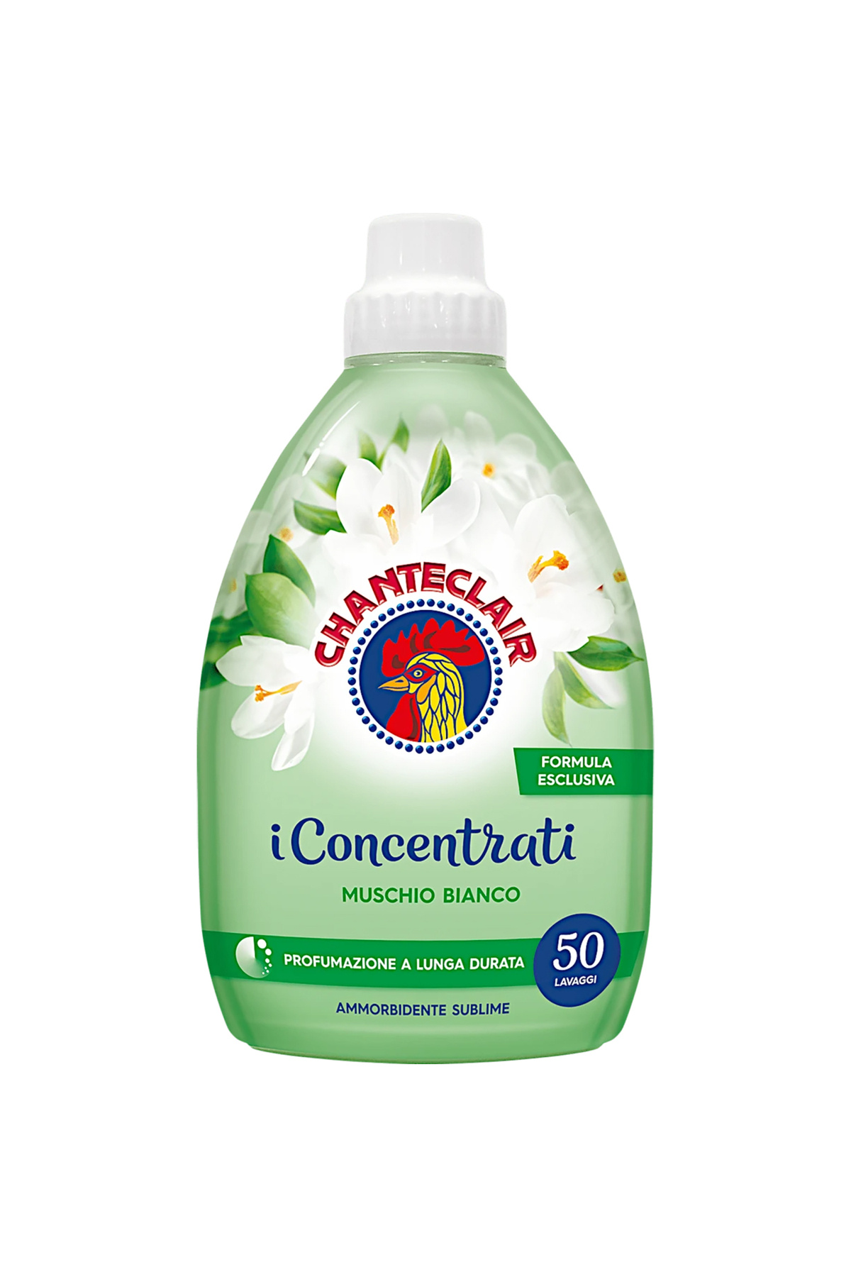 chante clair Омекотител за дрехи с аромат на бял мускус, 1 л