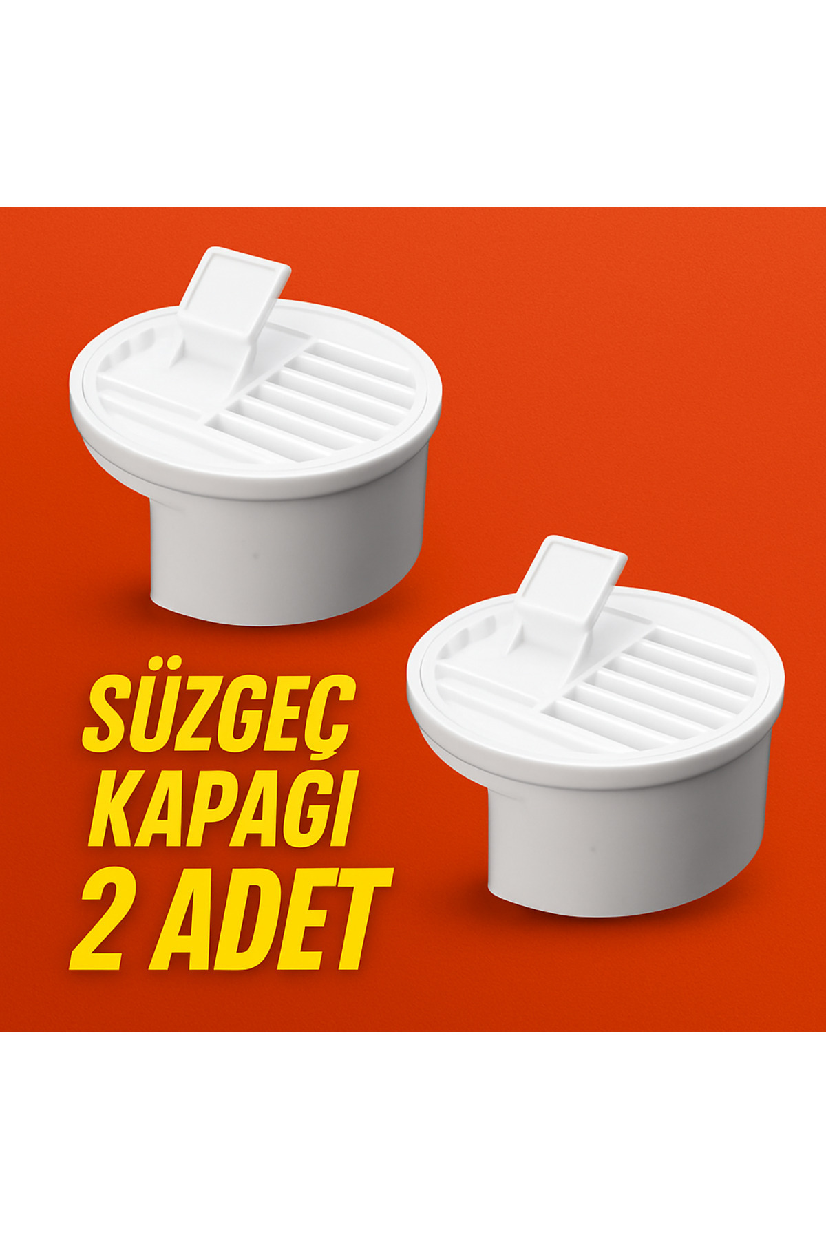 DESIPHON 2 ADET Gider Kapağı, Yer Süzgeci, Izgarası Gider Kapağı, Yer  Süzgeci  Süzeği