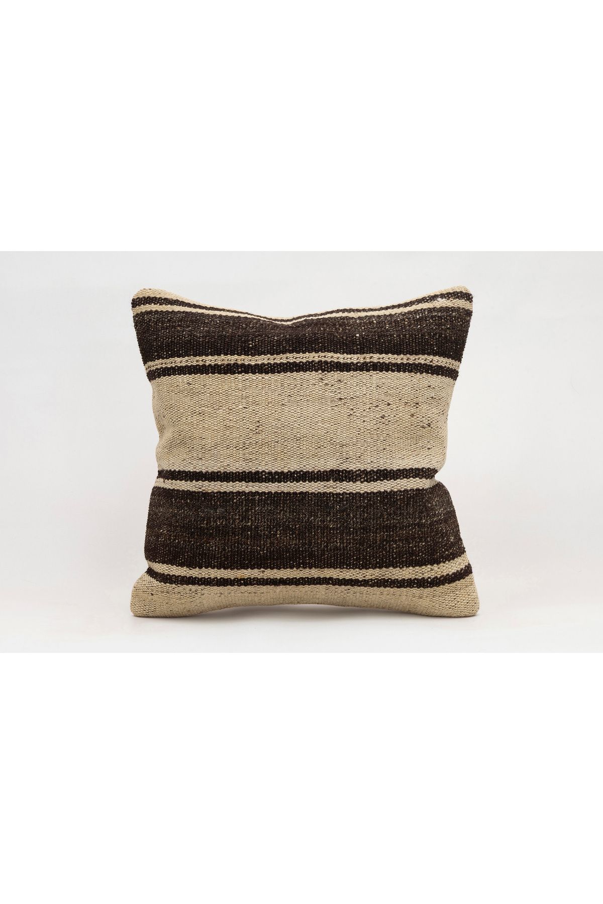 Kilim Whole Sale El Yapımı Kilim'den Yapılmış Vintage Kırlent Kılıfı, Yün, 40x40 Cm