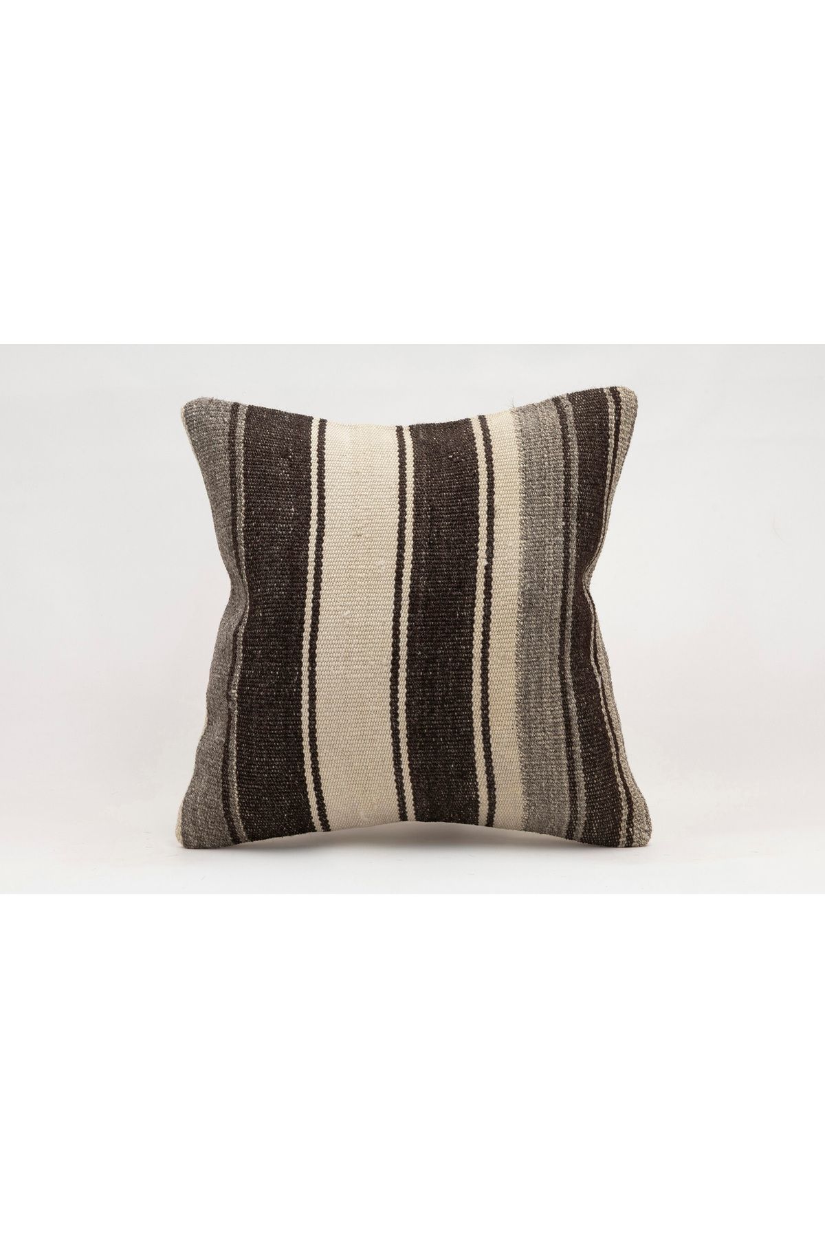 Kilim Whole Sale El Yapımı Kilim'den Yapılmış Vintage Kırlent Kılıfı, Yün, 40x40 Cm