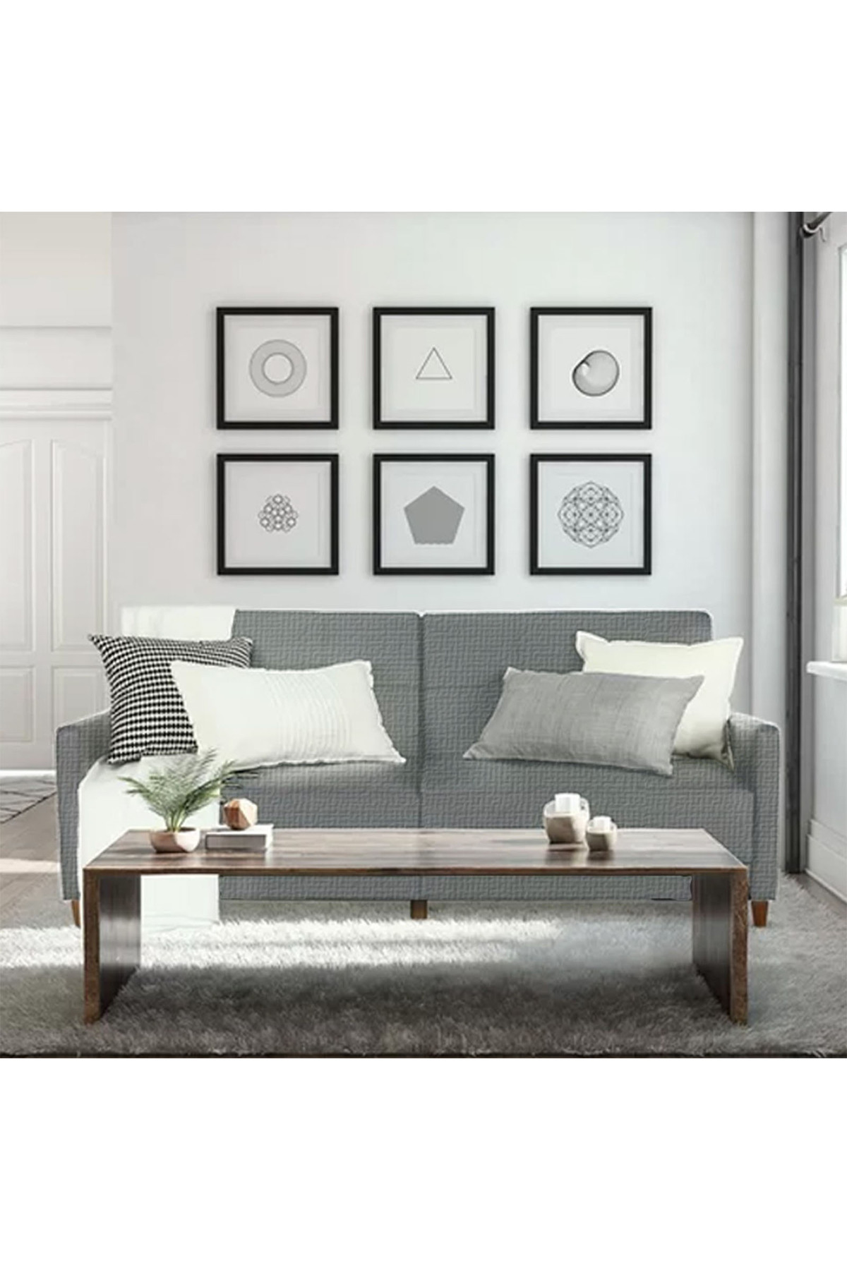 Lazy Vibes-comfort | 2 In 1 Sofabed Linen Upholstered 6