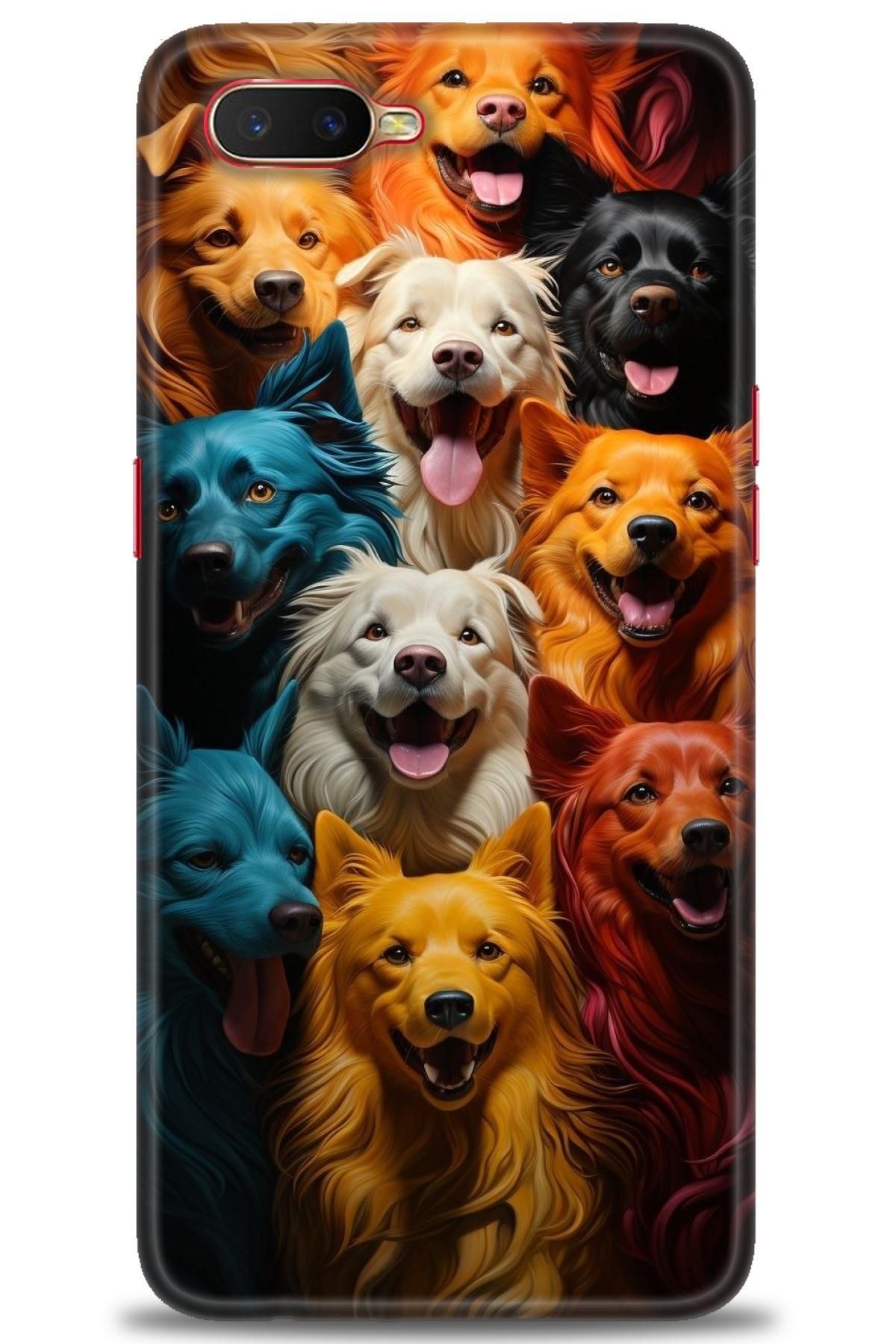 OPPO RX17 Neo İle Tam Uyumlu HD Baskılı Desenli Kılıf - Oppo - 164