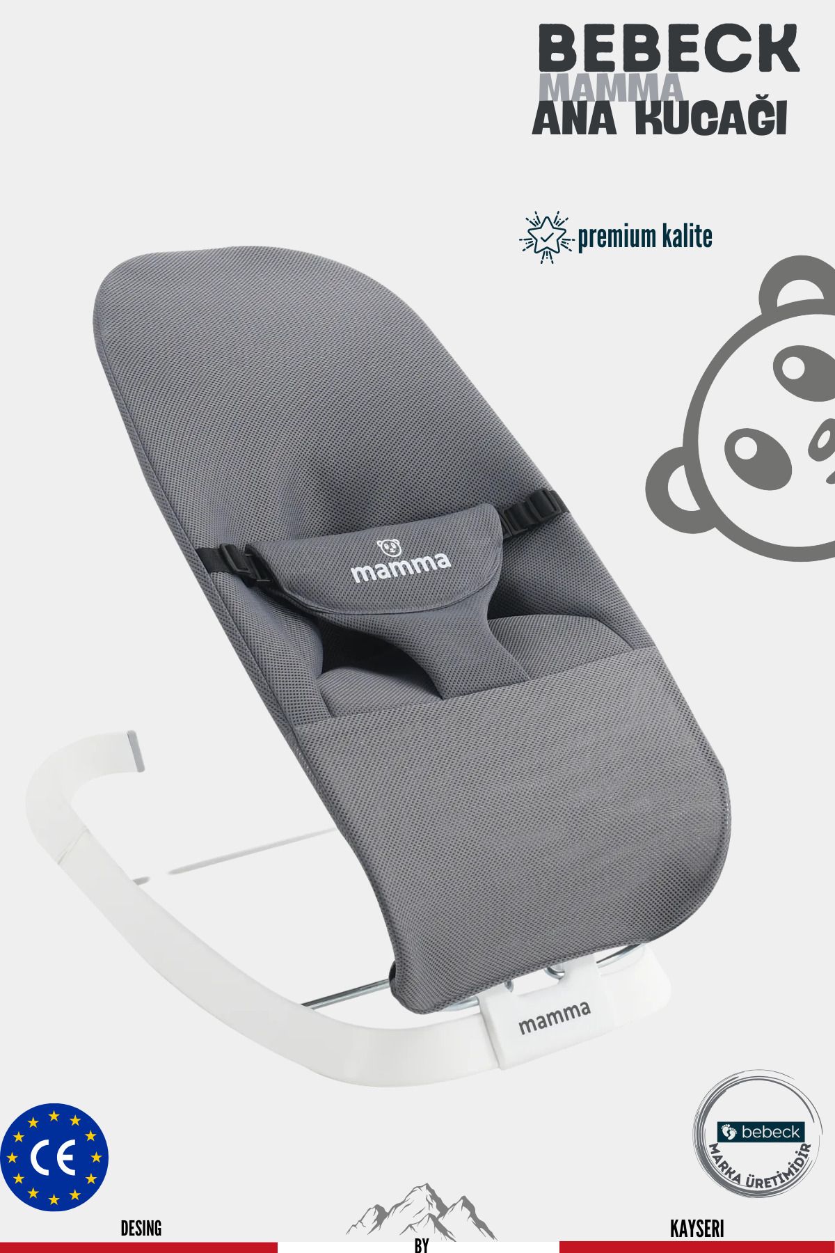 Mamma Shake&sleep Yeni Nesil Çift Sallama Fonksiyonlu Ana Kucağı Premium Kalite