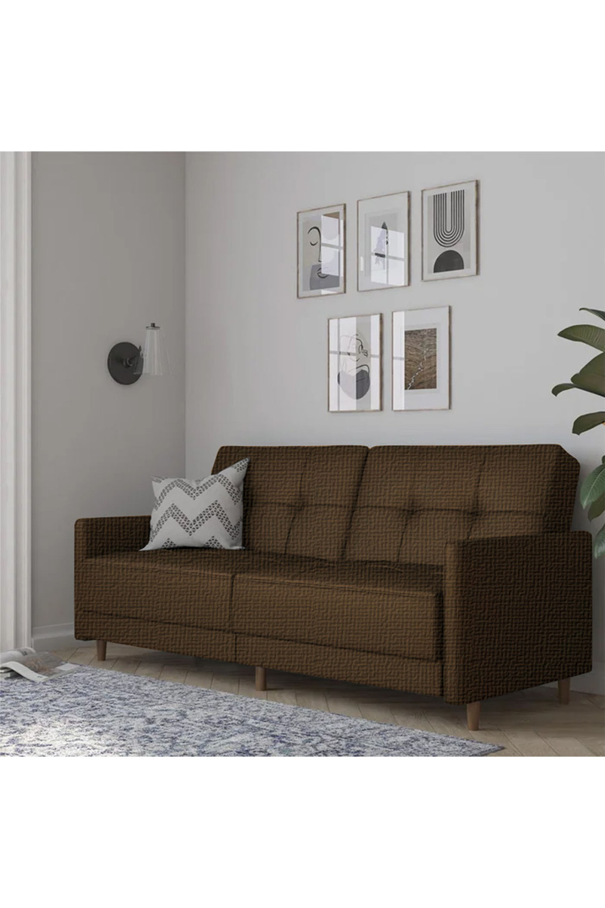 Lazy Vibes-comfort | 2 In 1 Sofabed Linen Upholstered 1