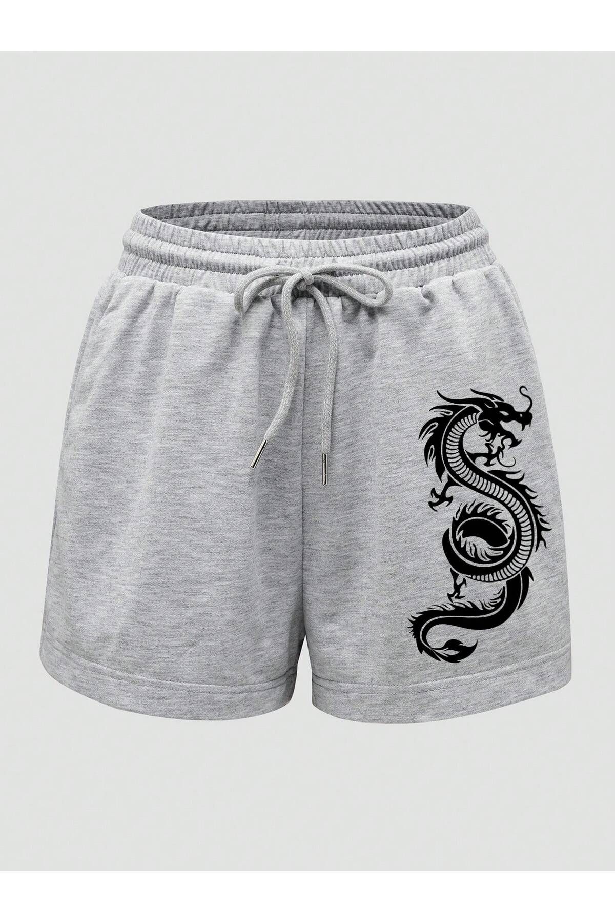Tarzsokak Dragon Grafik Bağcıklı Bel Pantolonu