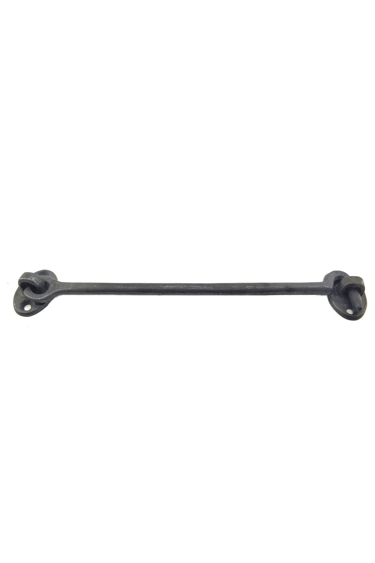 NEZADE STORE Antika Tarz Dekoratif Pirinç Çengeli - 20cm, Oksit - Lisinya