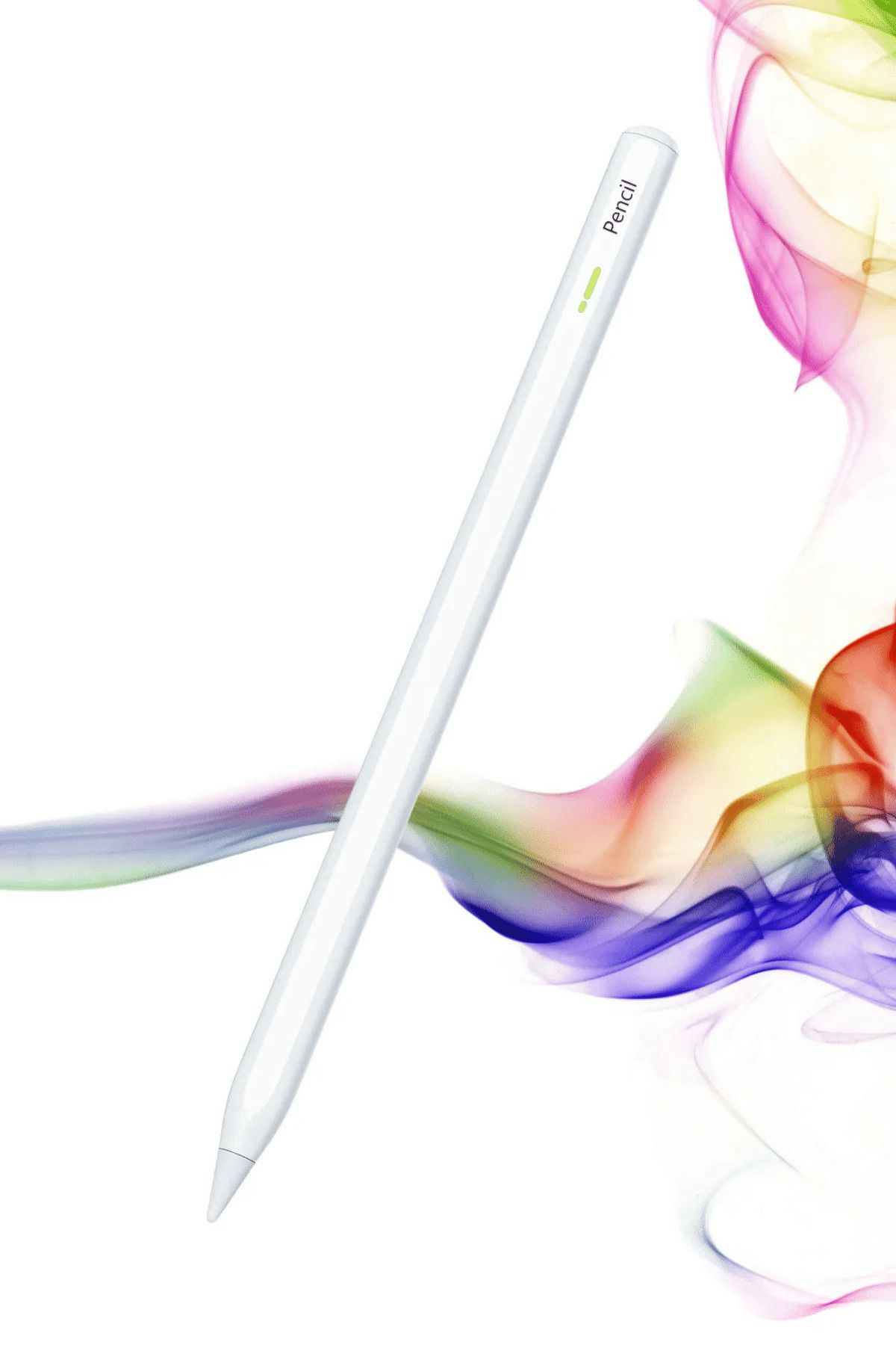 Fuchsia iPad Air 13 Uyumlu Manyetik ve Kablosuz Şarj Olabilen Bluetooth Özellikli Stylus Tablet Kalemi