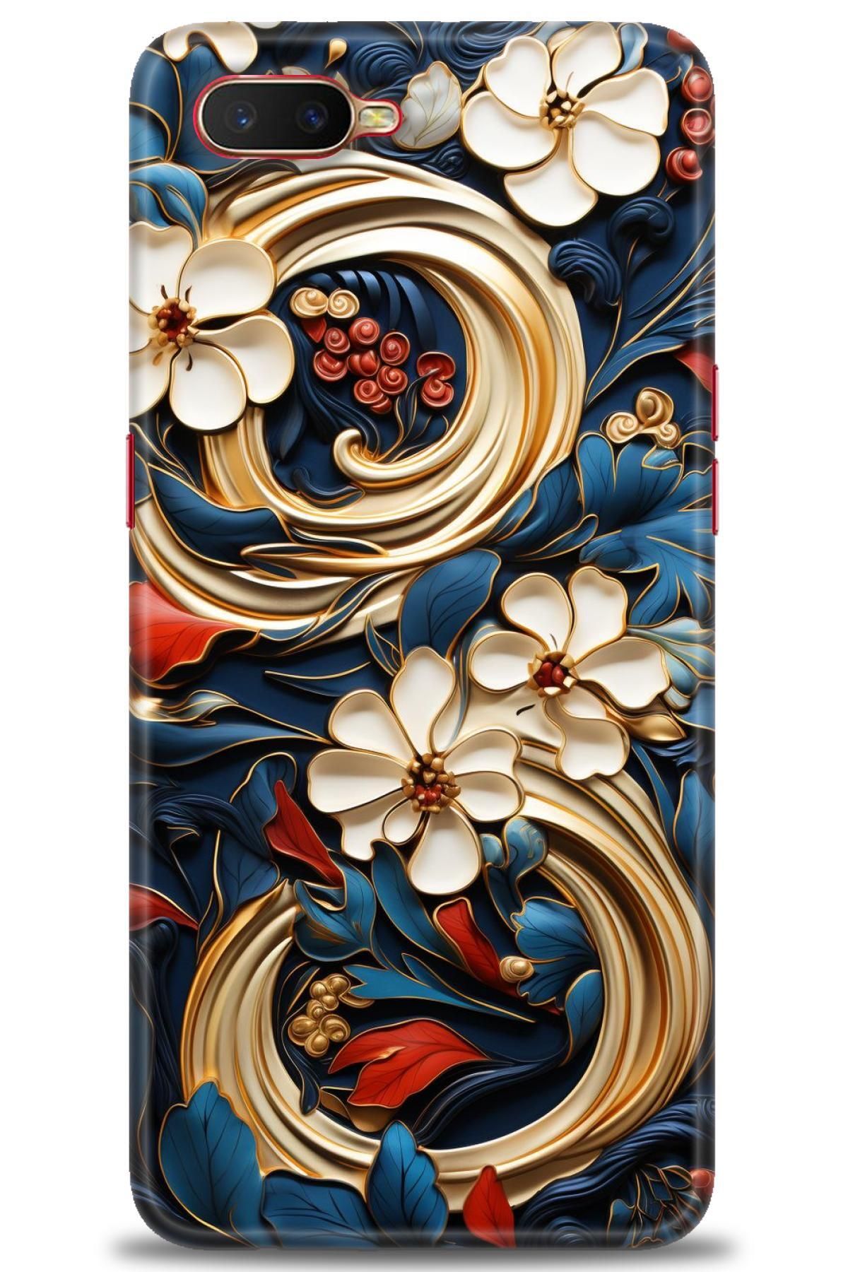 OPPO RX17 Neo İle Tam Uyumlu HD Baskılı Desenli Kılıf - Oppo - 973
