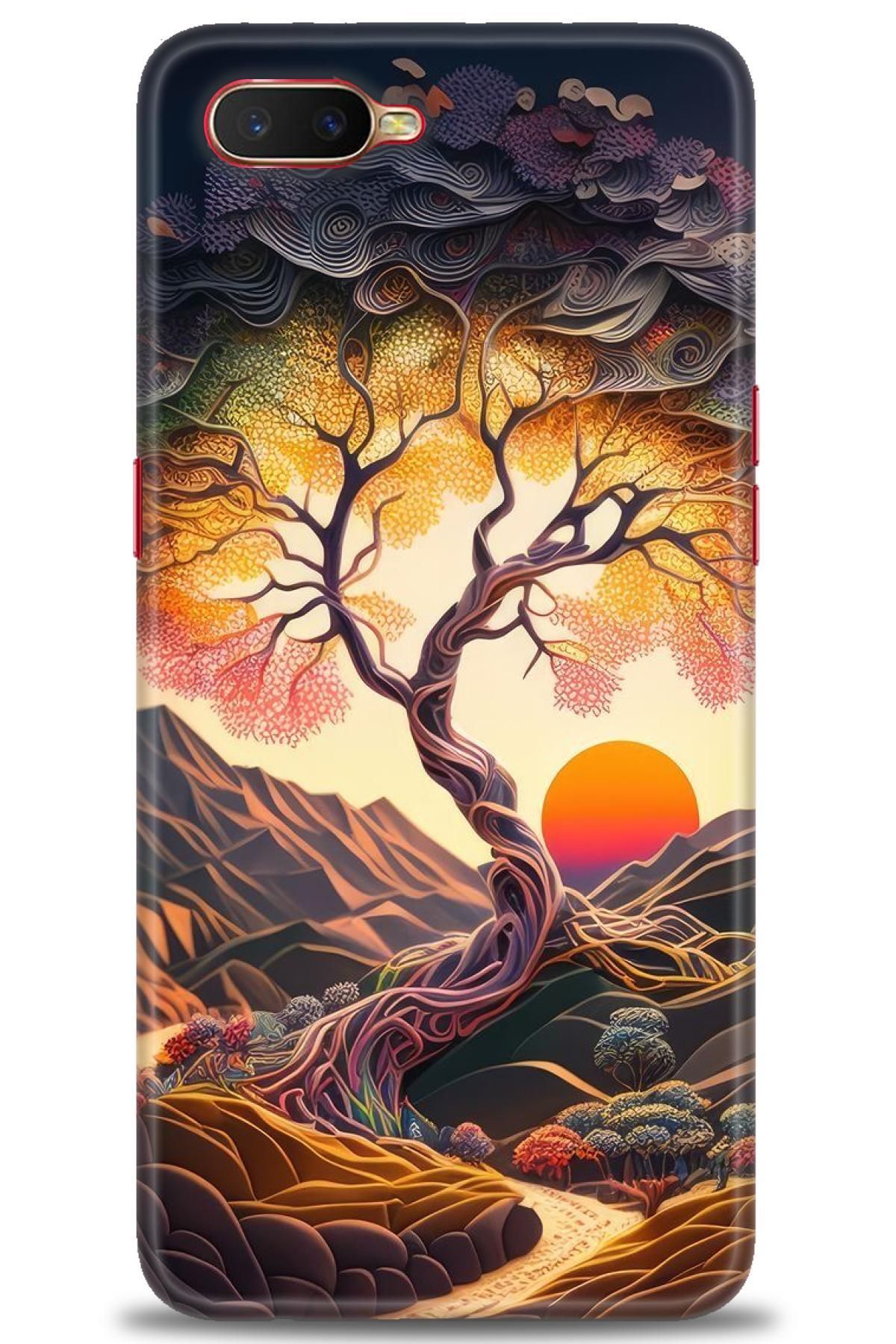OPPO RX17 Neo İle Tam Uyumlu HD Baskılı Desenli Kılıf - Oppo - 613