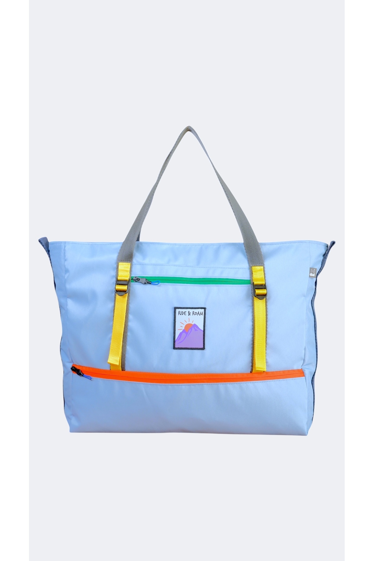 Ride and Roam Roamer Bag Seyahat / Plaj / Spor Çantası Açık Mavi görsel 5