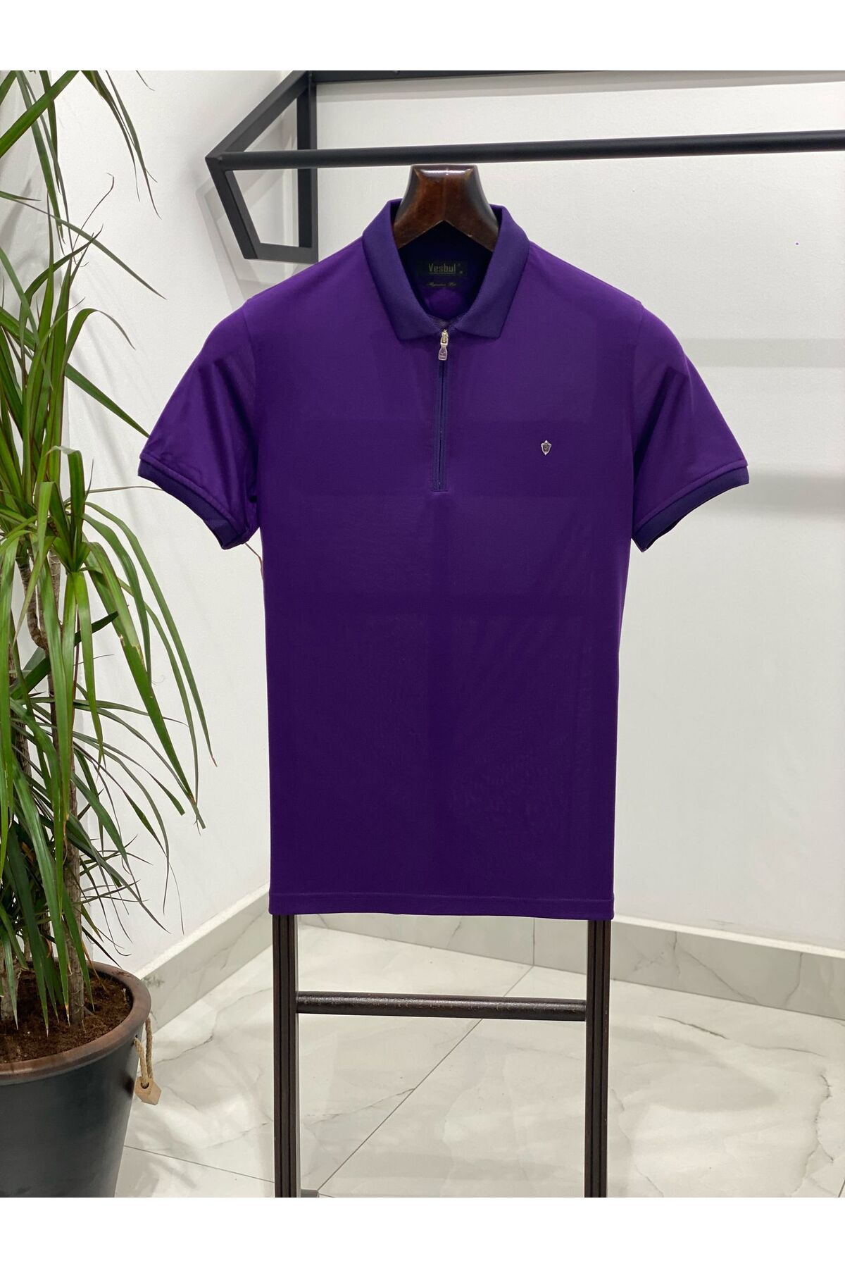 Vesbul FERMUARLI POLO YAKA TSHİRT 1304