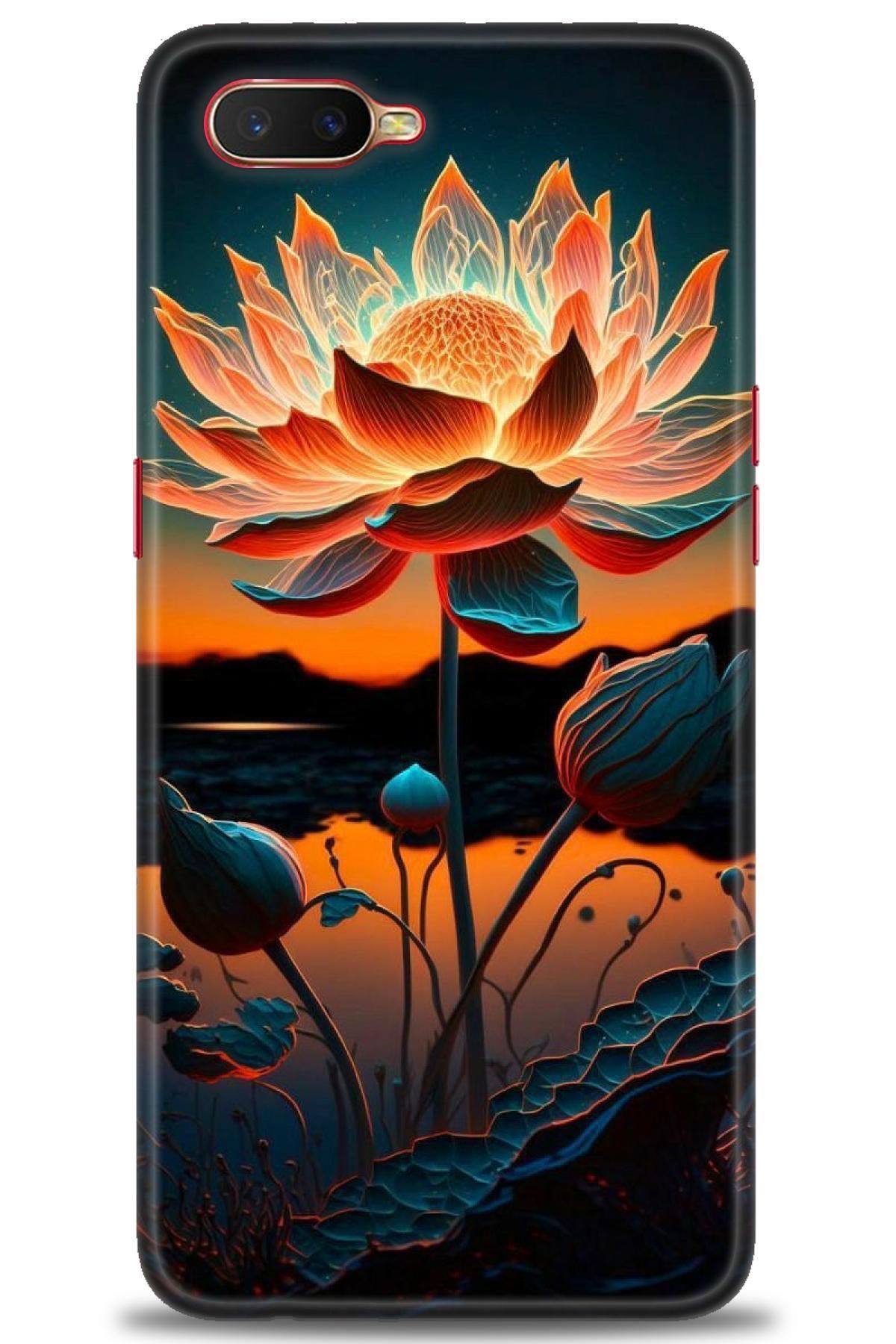 OPPO RX17 Neo İle Tam Uyumlu HD Baskılı Desenli Kılıf - Oppo - 356