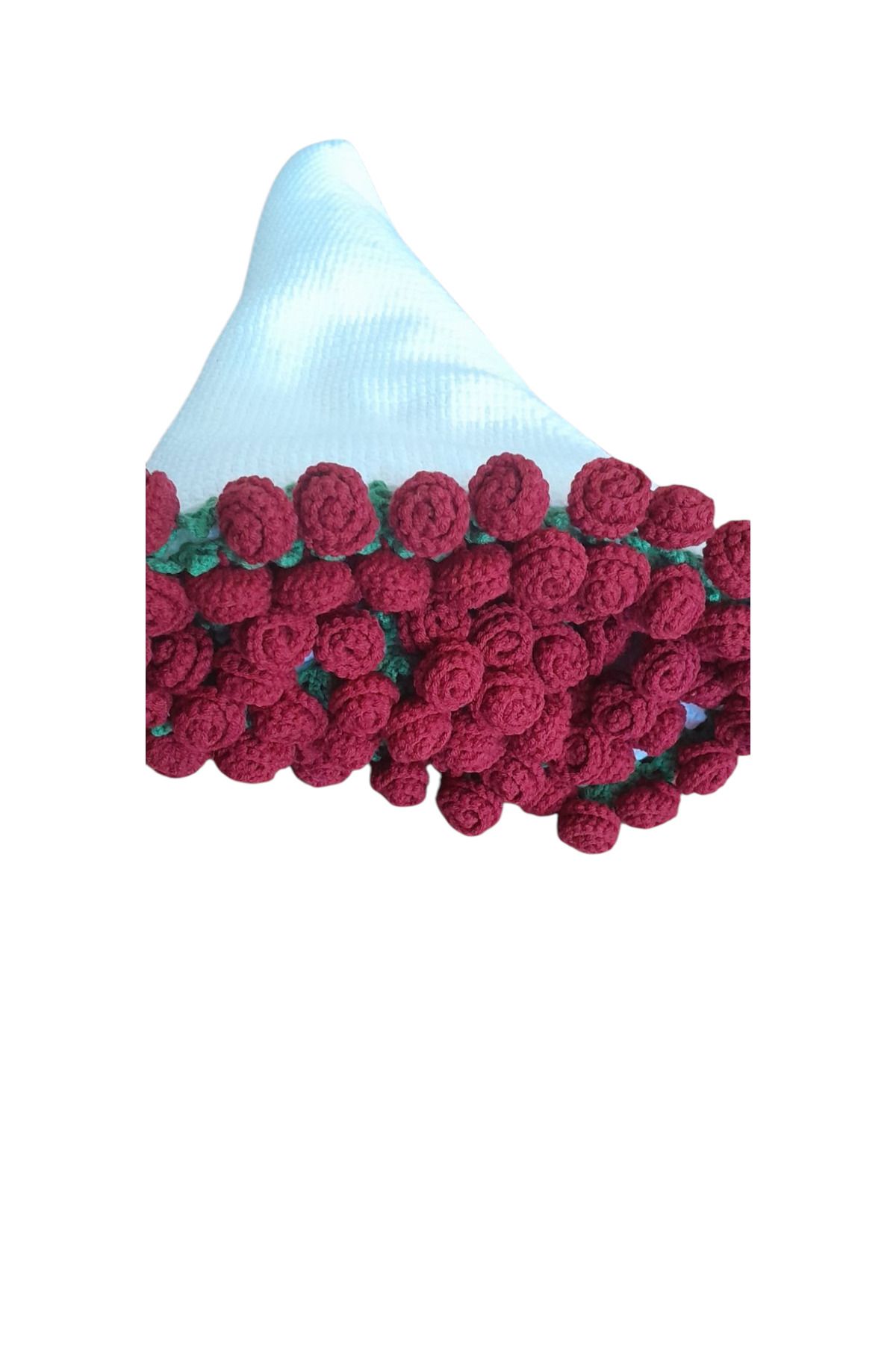 burcum aksesuar GÜL BUKET ŞAL,BATTANİYE 90CM