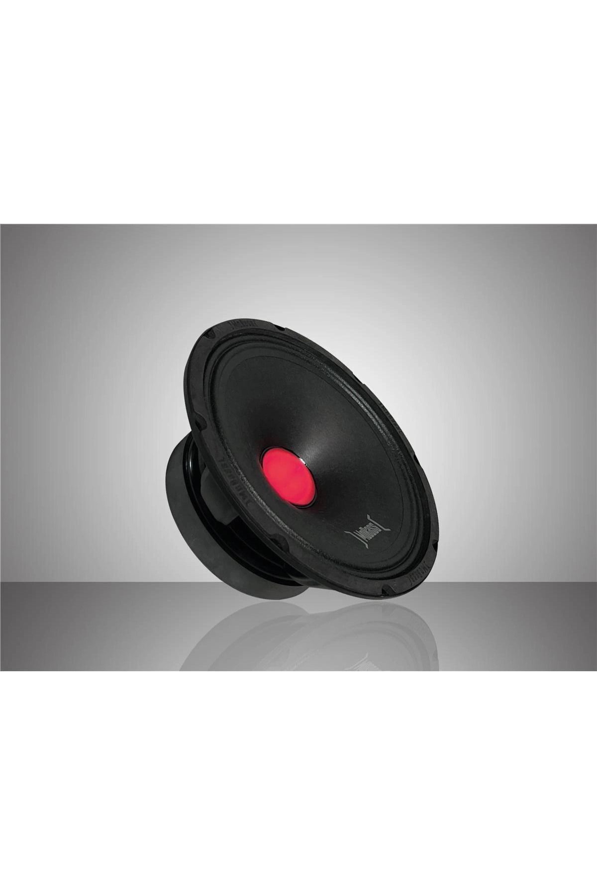 iq elektronik Mbm-380-rgb Led Işıklı-20cm-120wrms Profesyonel Midrange Hoparlör- 2 Adettir-1 Takımdır