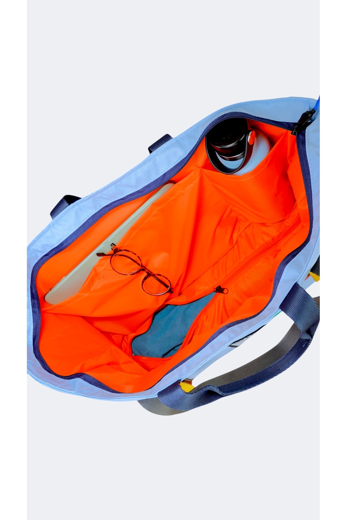 Ride and Roam Roamer Bag Seyahat / Plaj / Spor Çantası Açık Mavi görsel 7