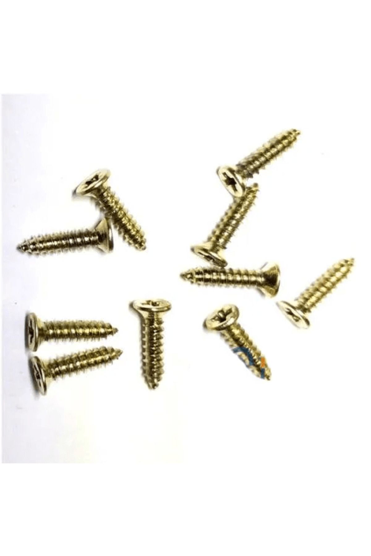 NEZADE STORE Klips, Menteşe, Ayak, Ağaç, Sunta Vidası 2,2x9,5mm - Sarı 1000 Adet - Lisinya