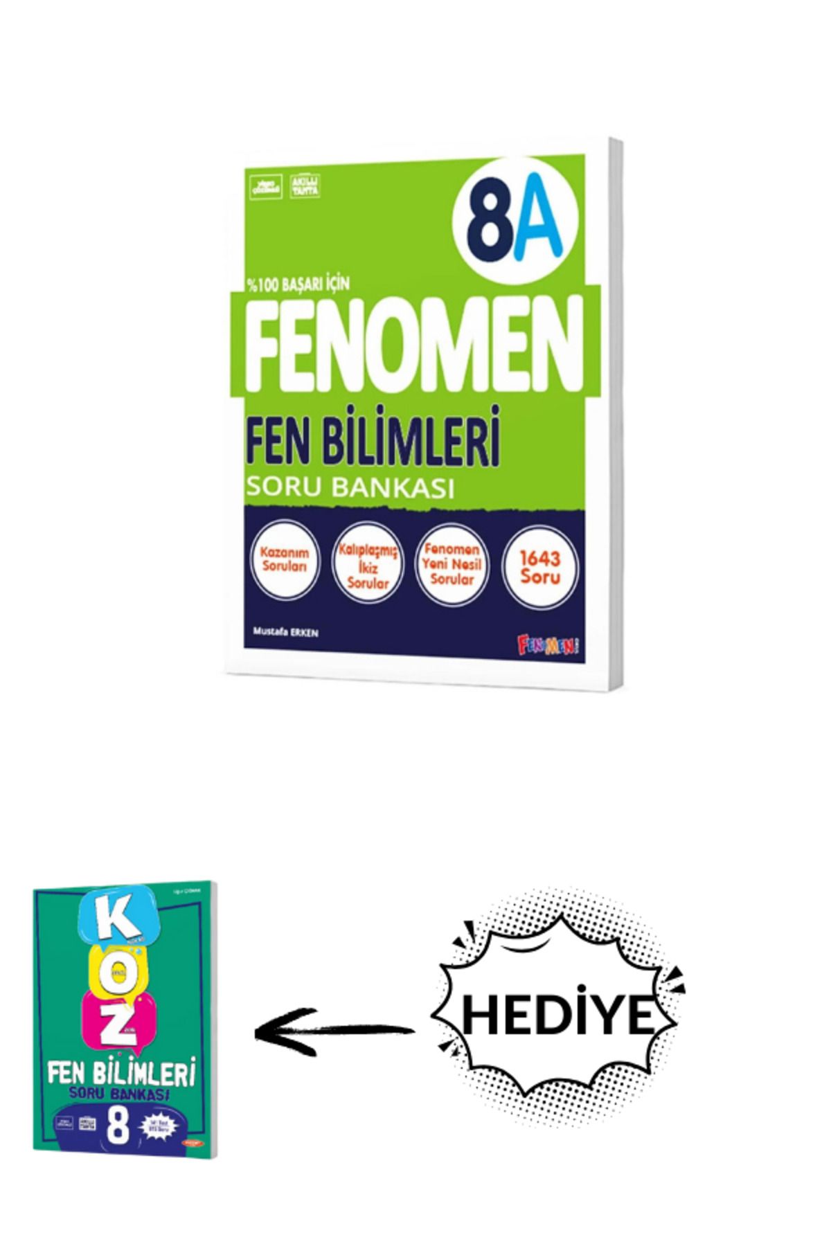 Fenomen Yayıncılık FENOMEN YAYINLARI 8. FEN BİLİMLERİ A SORU BANKASI