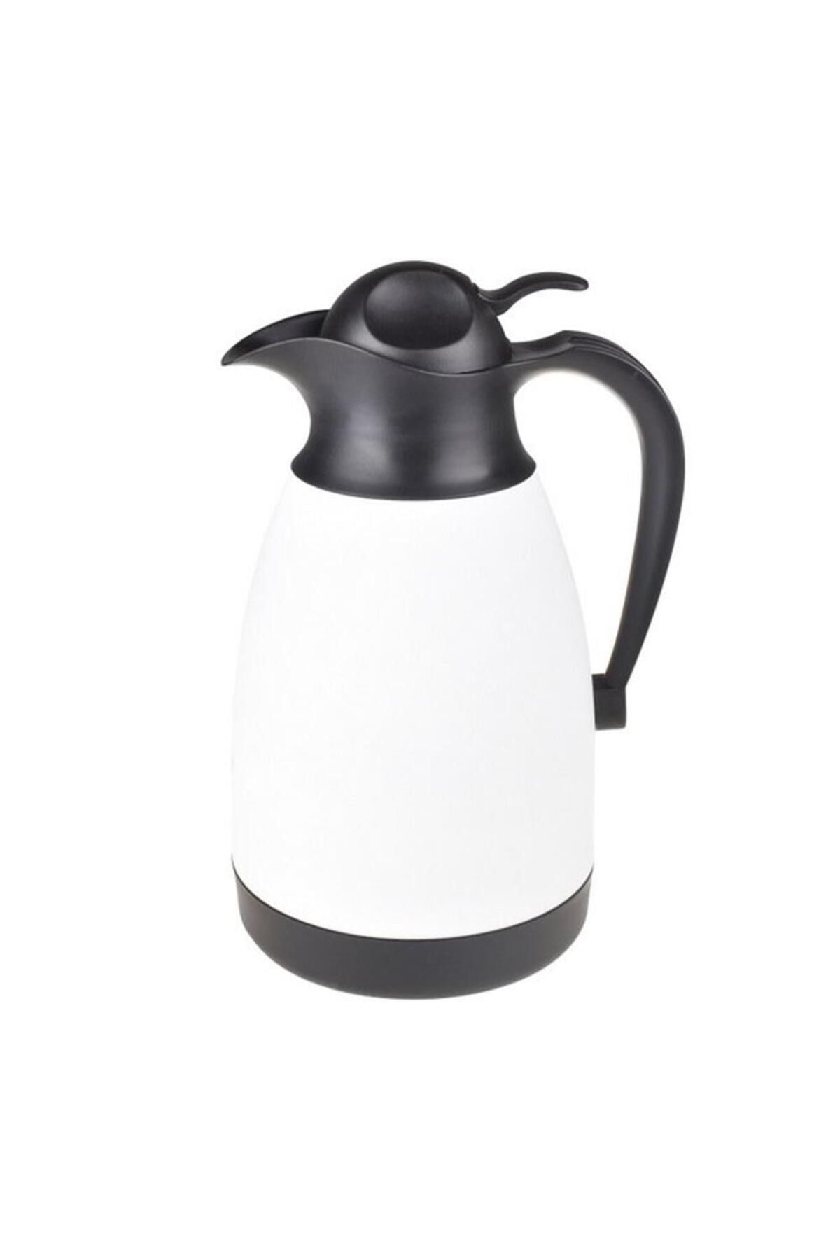Taşev Aspira Çelik Termos Beyaz 1.5 Litre