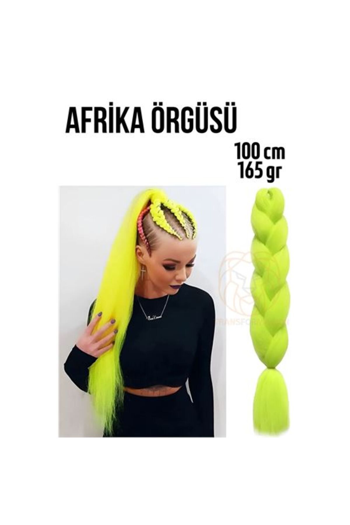 Skygo Afrika Örügüsü Rasta 100 Cm 165 Gr 1096 Sarı