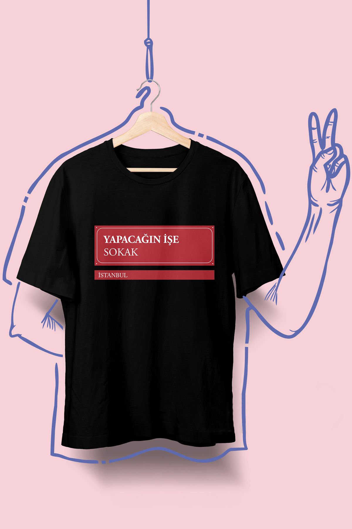 VİZYON İKRA YAPACAĞIN İŞE SK. Baskılı Unisex T-shirt/Tişört - TÜM YAŞ GRUPLARI