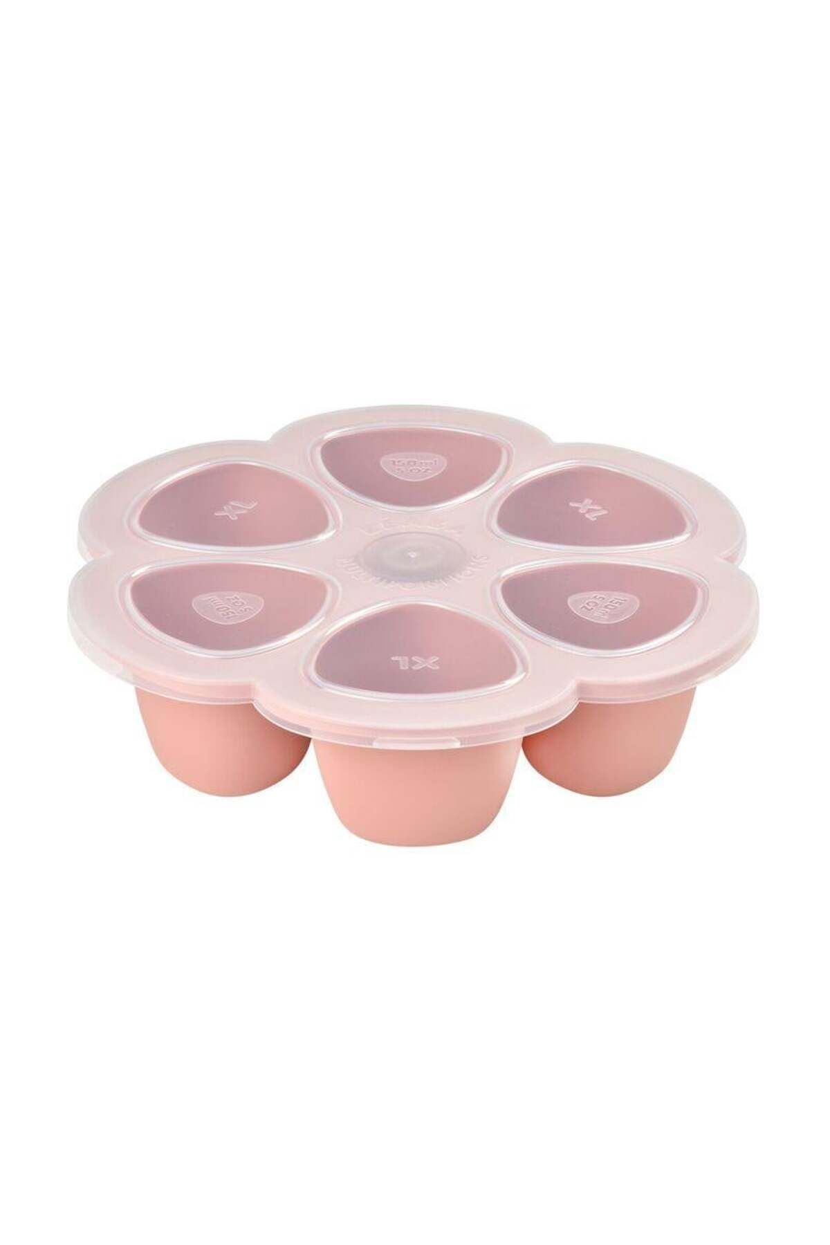 Beaba Silikon 6lı Sıcak & Soğuk Saklama Kabı Old Pink 6 x 150ml