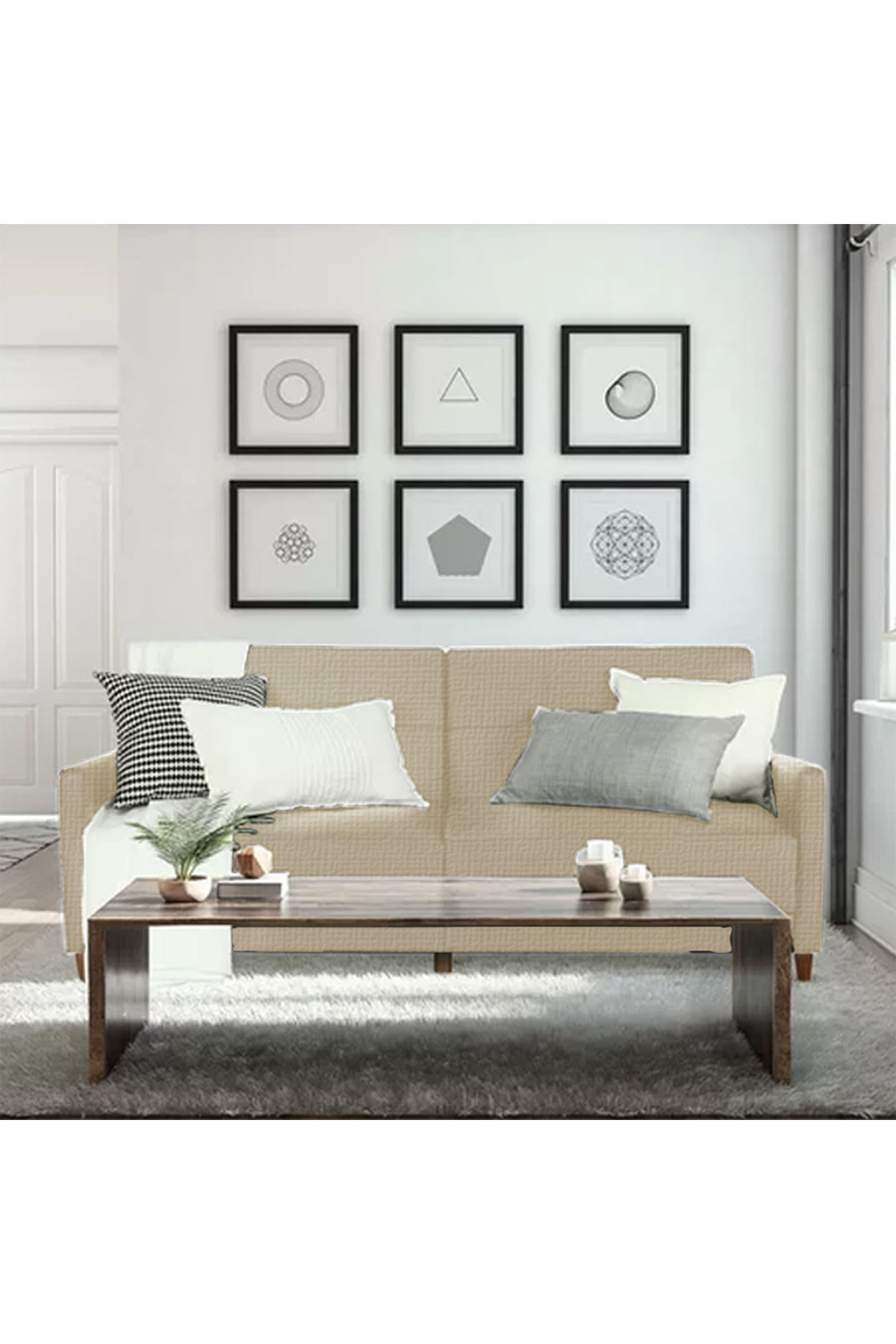 Lazy Vibes-comfort | 2 In 1 Sofabed Linen Upholstered 6