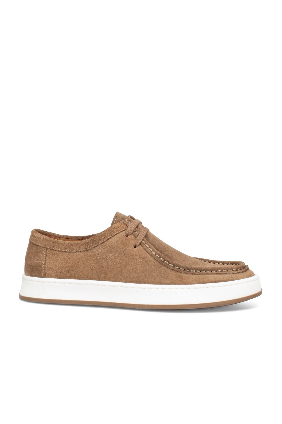 Alba Hakiki Yumuşak Deri Design Erkek Sneaker