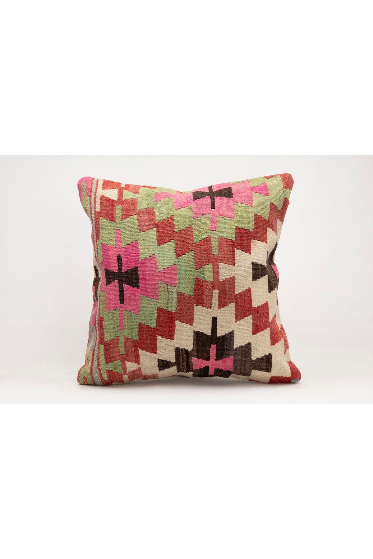 Kilim Whole Sale El Yapımı Kilim'den Yapılmış Yastık Kırlent Kılıfı, 50x50 cm