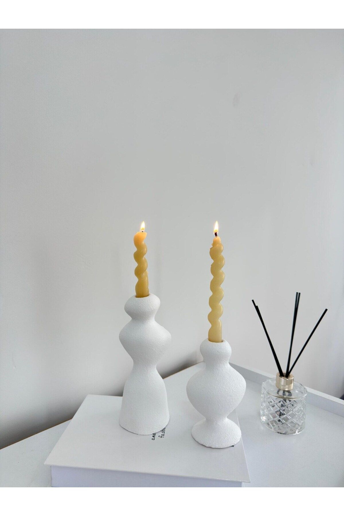 gucco design gd Dekoratif El Yapımı 2li Mumluk Set